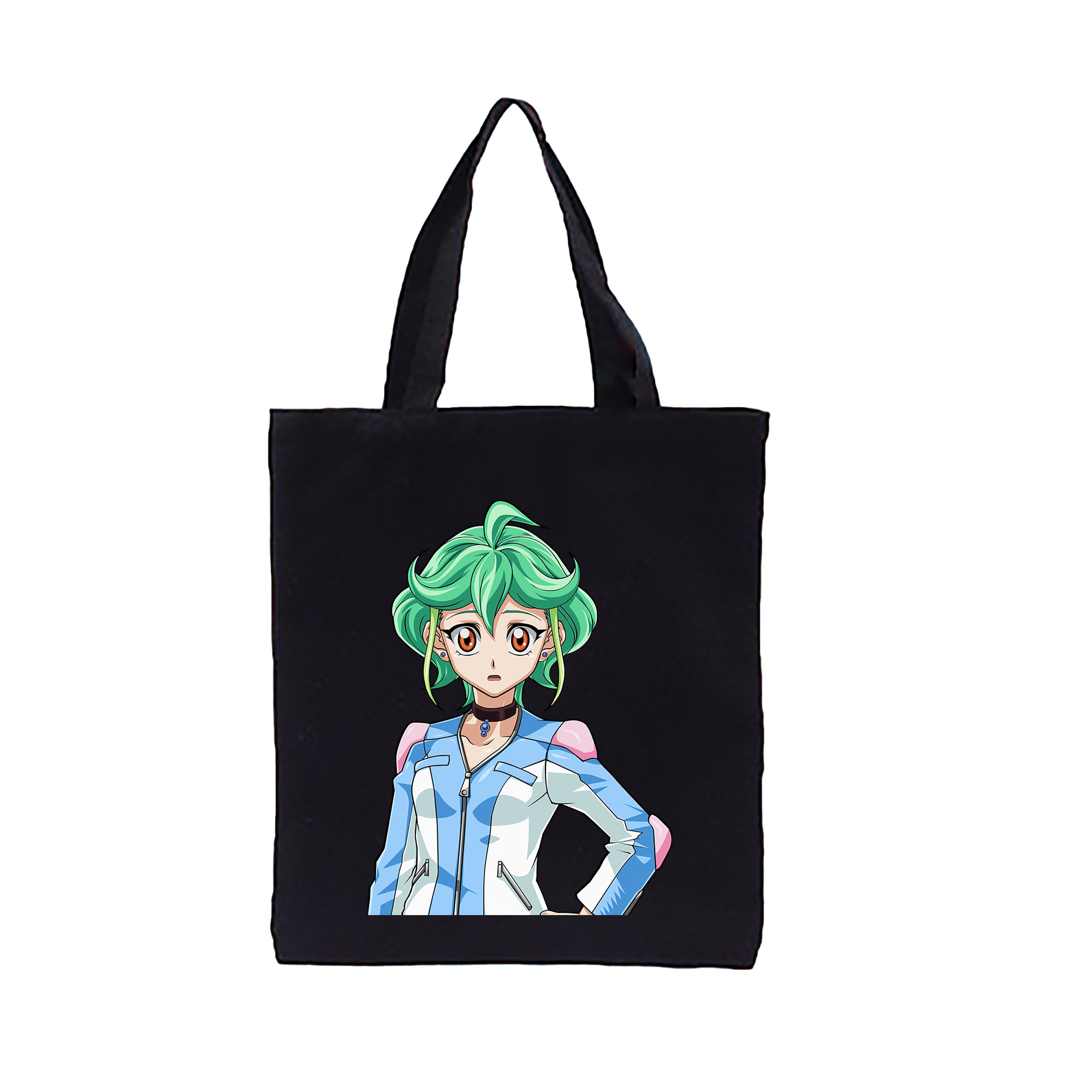 （画像用） 遊☆戯☆王 Yu-Gi-Oh! 縦型キャンバス生地手提げバッグ　トートバッグ