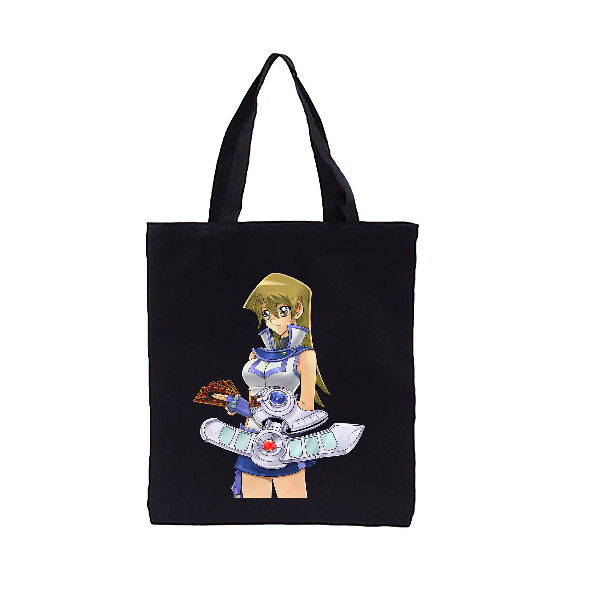 （画像用） 遊☆戯☆王 Yu-Gi-Oh! 縦型キャンバス生地手提げバッグ　トートバッグ