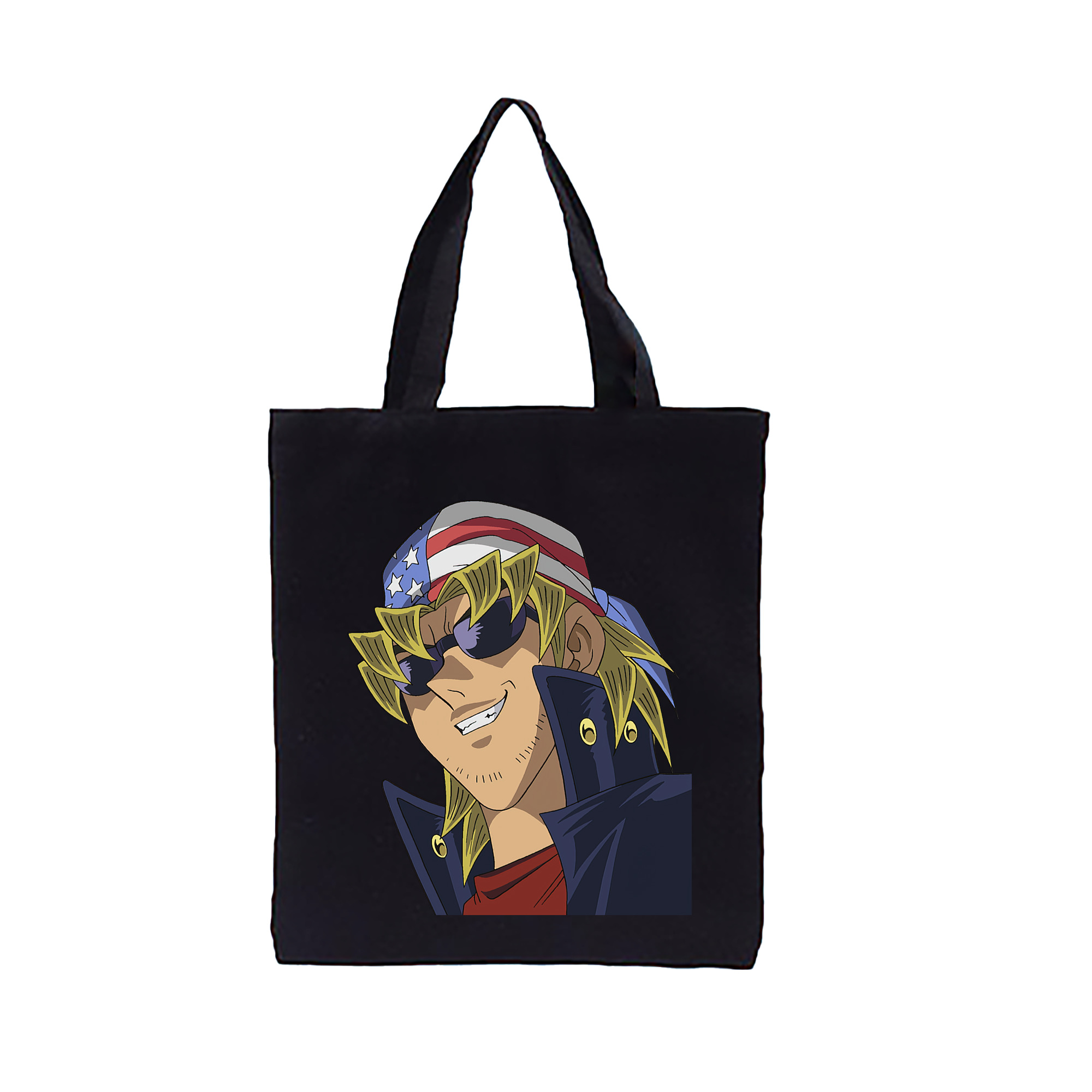 （画像用） 遊☆戯☆王 Yu-Gi-Oh! 縦型キャンバス生地手提げバッグ　トートバッグ