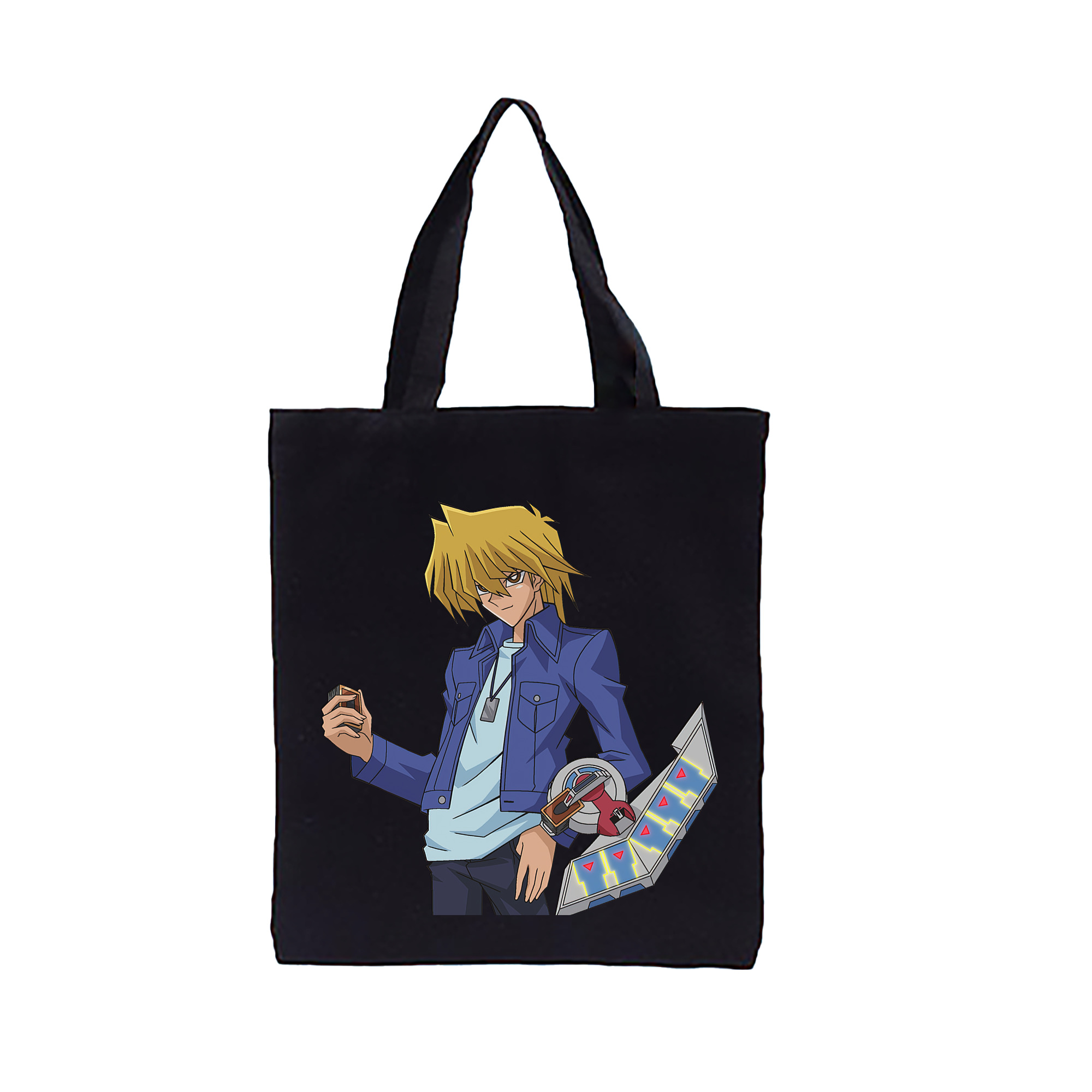 （画像用） 遊☆戯☆王 Yu-Gi-Oh! 縦型キャンバス生地手提げバッグ　トートバッグ