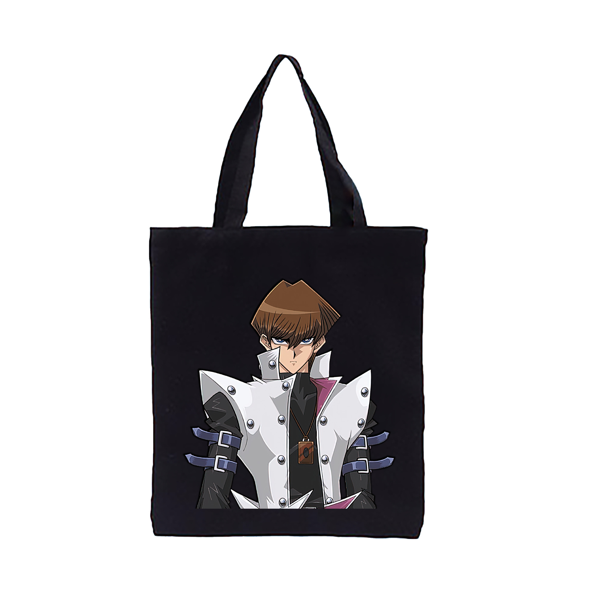 （画像用） 遊☆戯☆王 Yu-Gi-Oh! 縦型キャンバス生地手提げバッグ　トートバッグ