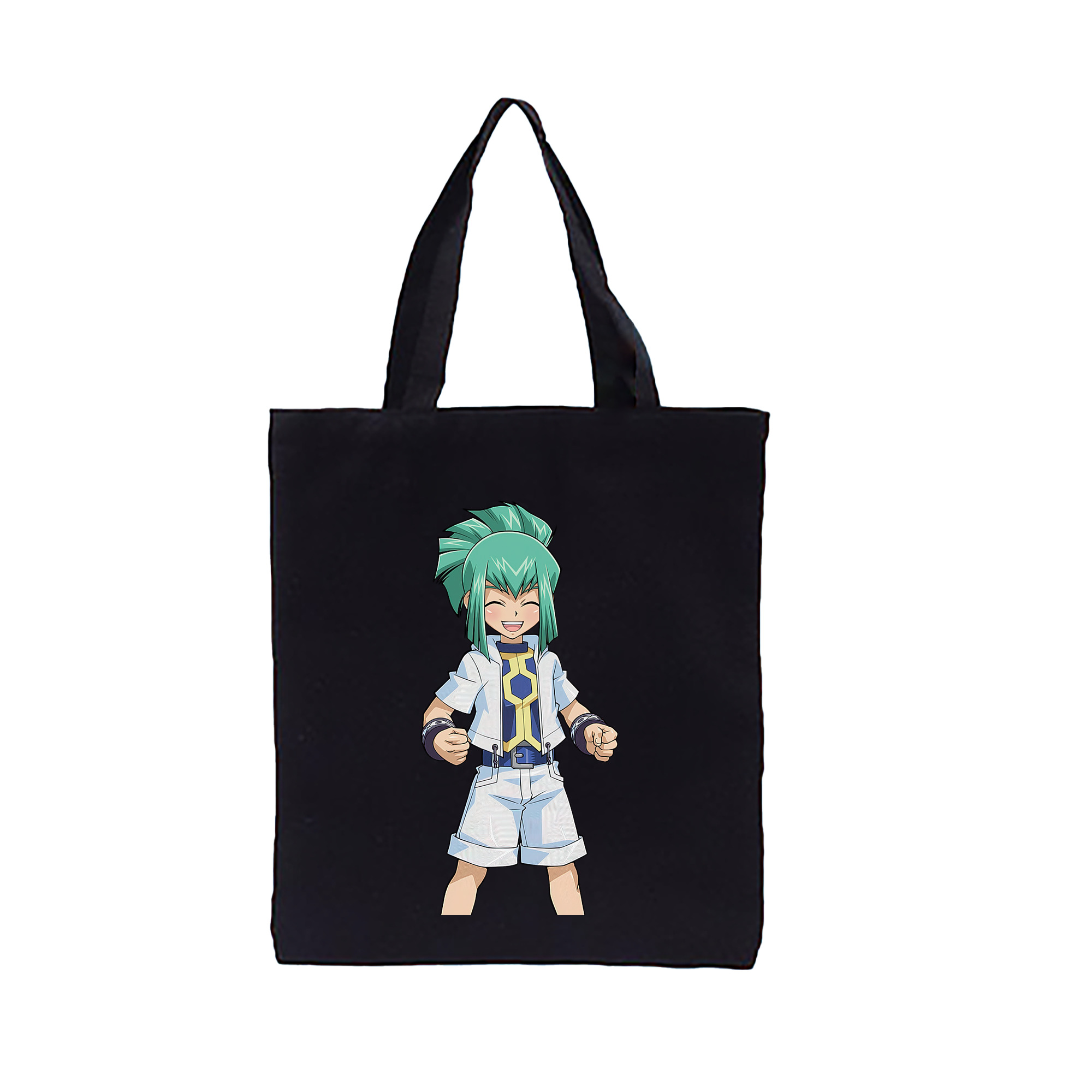 （画像用） 遊☆戯☆王 Yu-Gi-Oh! 縦型キャンバス生地手提げバッグ　トートバッグ
