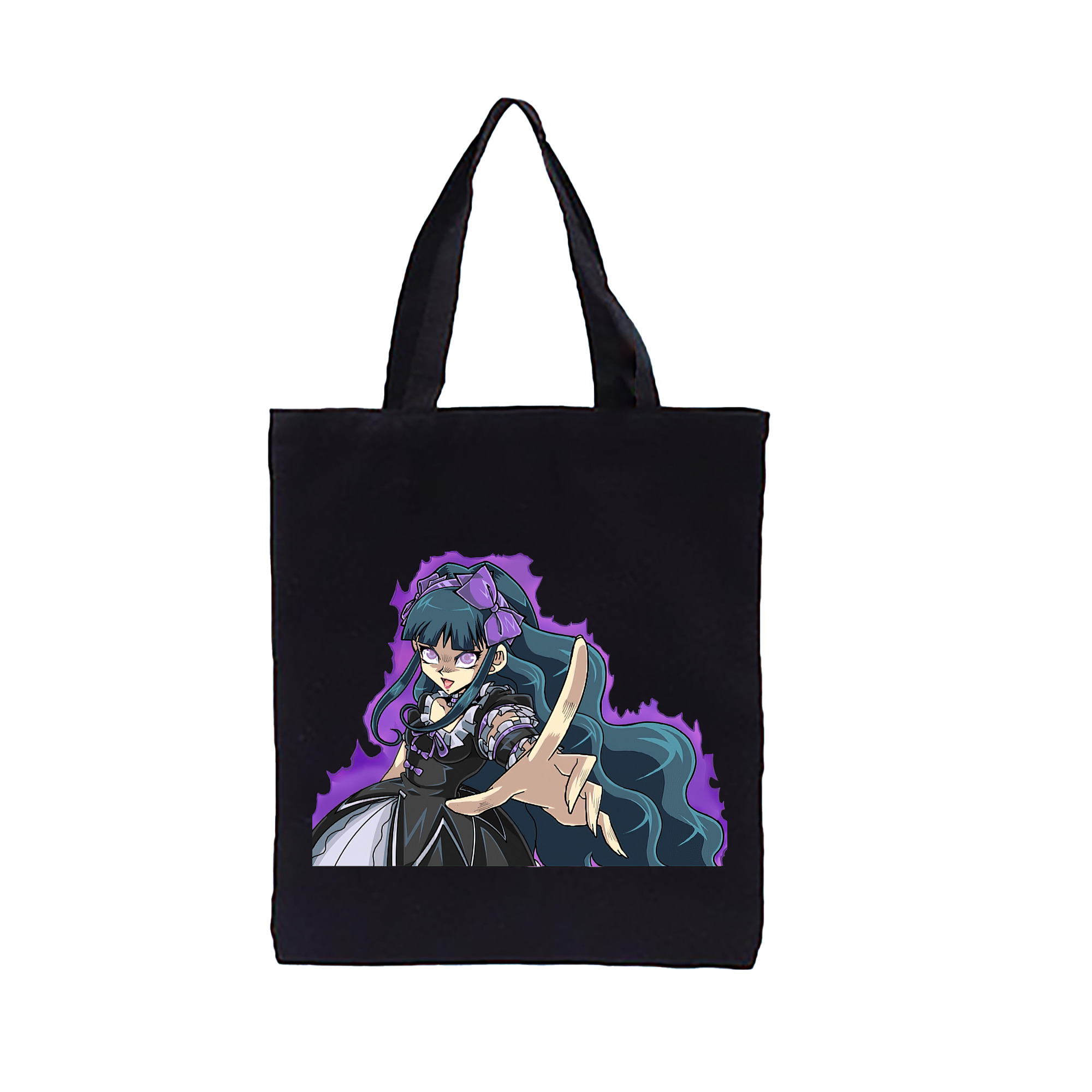 （画像用） 遊☆戯☆王 Yu-Gi-Oh! 縦型キャンバス生地手提げバッグ　トートバッグ