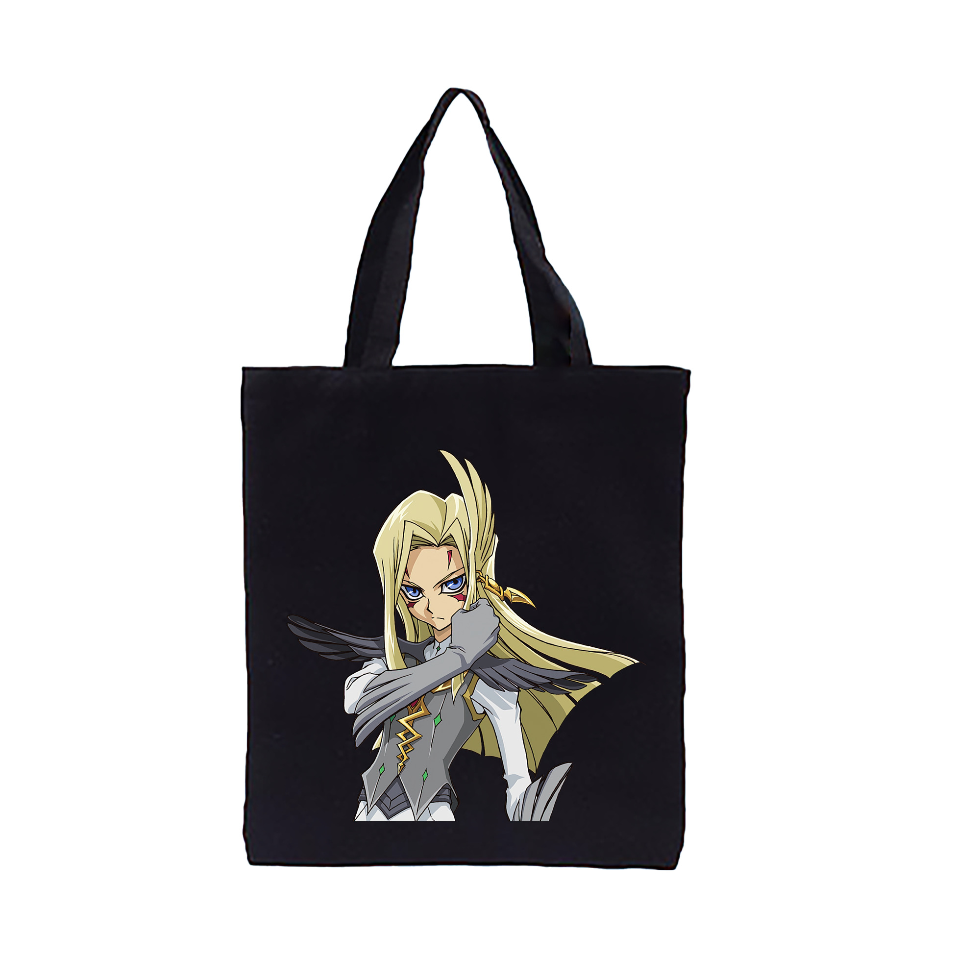 （画像用） 遊☆戯☆王 Yu-Gi-Oh! 縦型キャンバス生地手提げバッグ　トートバッグ