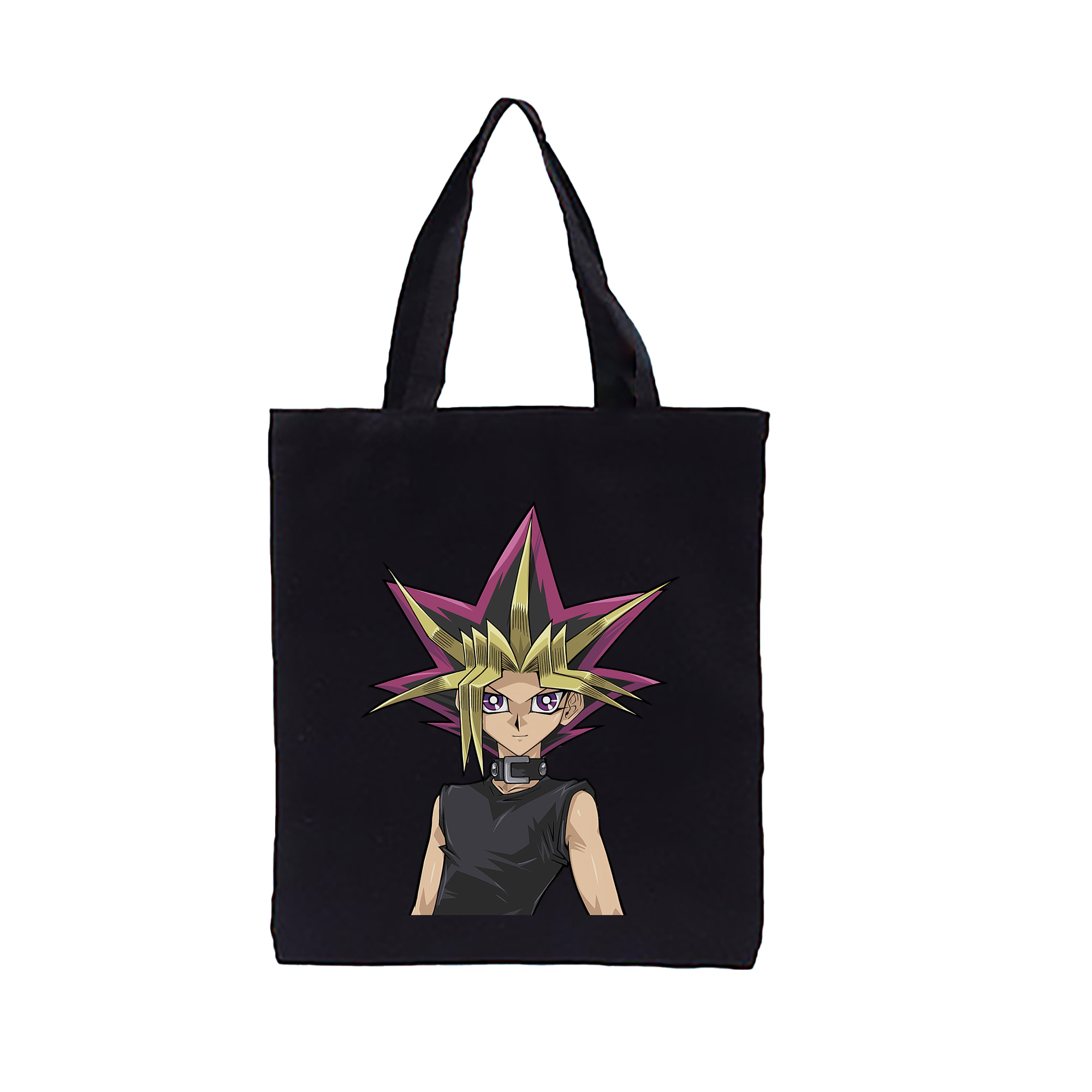 （画像用） 遊☆戯☆王 Yu-Gi-Oh! 縦型キャンバス生地手提げバッグ　トートバッグ
