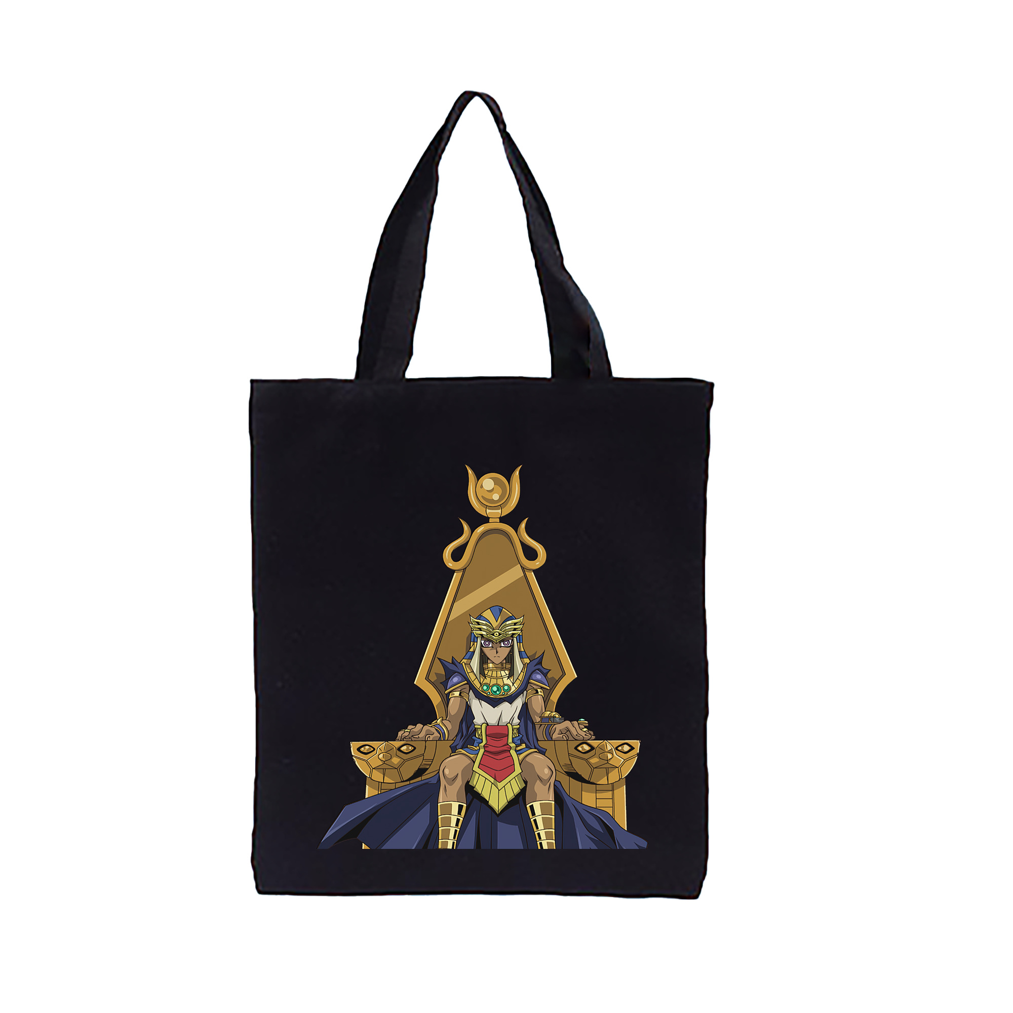 （画像用） 遊☆戯☆王 Yu-Gi-Oh! 縦型キャンバス生地手提げバッグ　トートバッグ