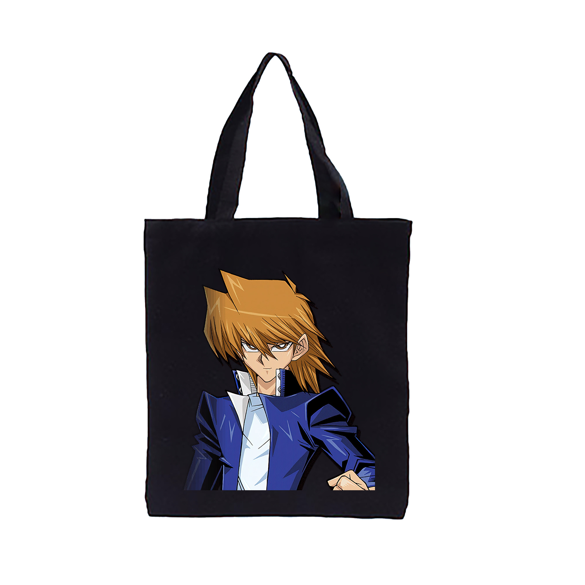 （画像用） 遊☆戯☆王 Yu-Gi-Oh! 縦型キャンバス生地手提げバッグ　トートバッグ