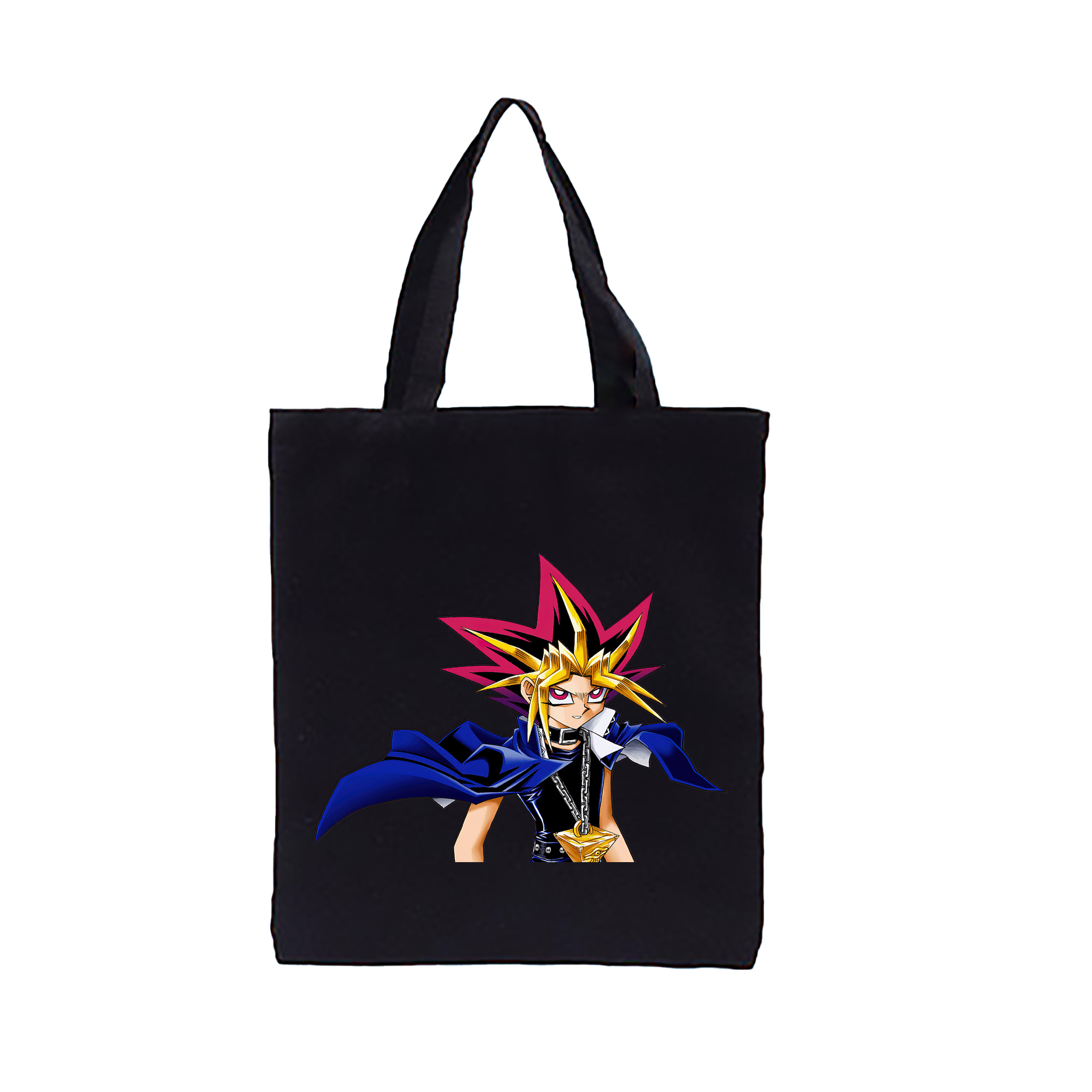 （画像用） 遊☆戯☆王 Yu-Gi-Oh! 縦型キャンバス生地手提げバッグ　トートバッグ