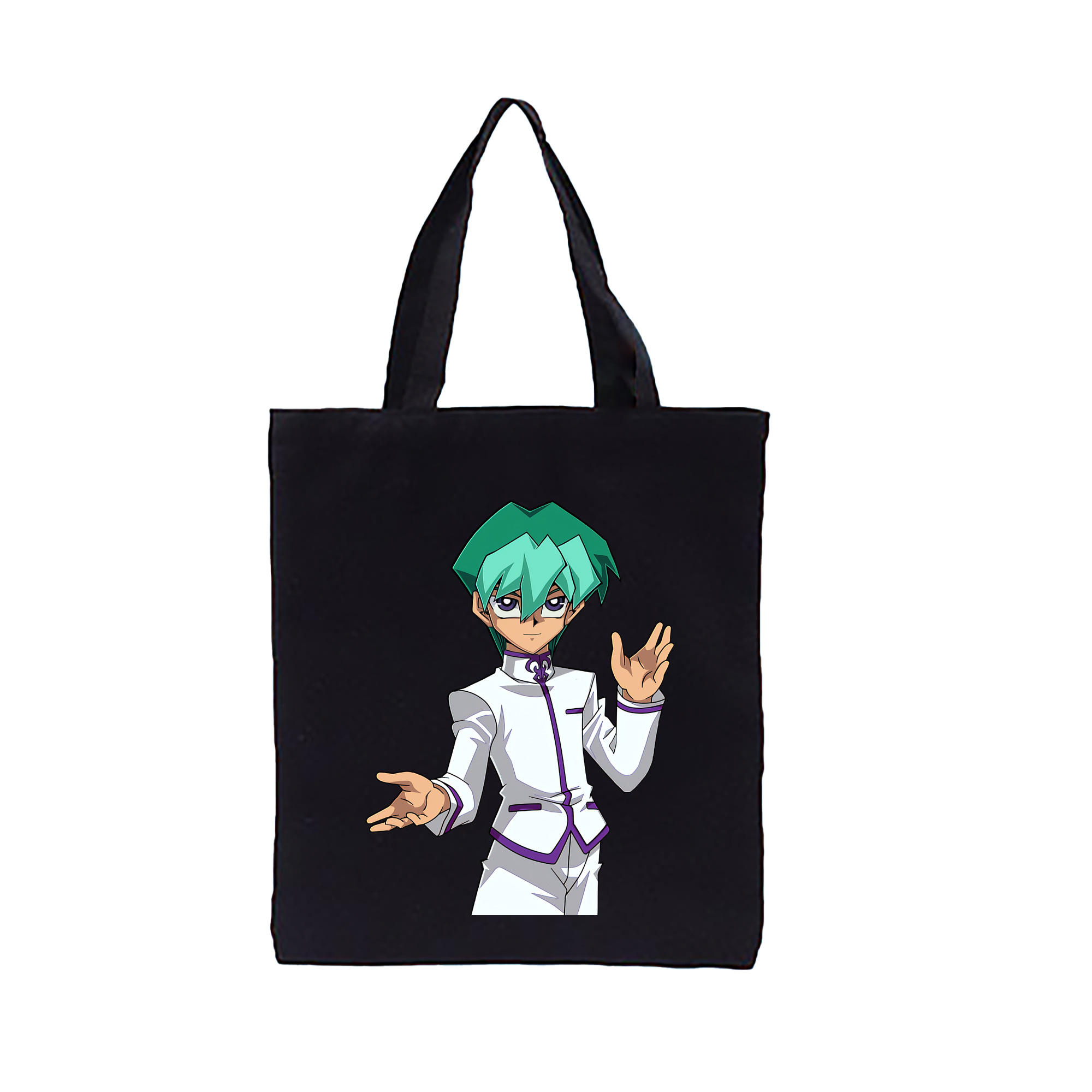 （画像用） 遊☆戯☆王 Yu-Gi-Oh! 縦型キャンバス生地手提げバッグ　トートバッグ
