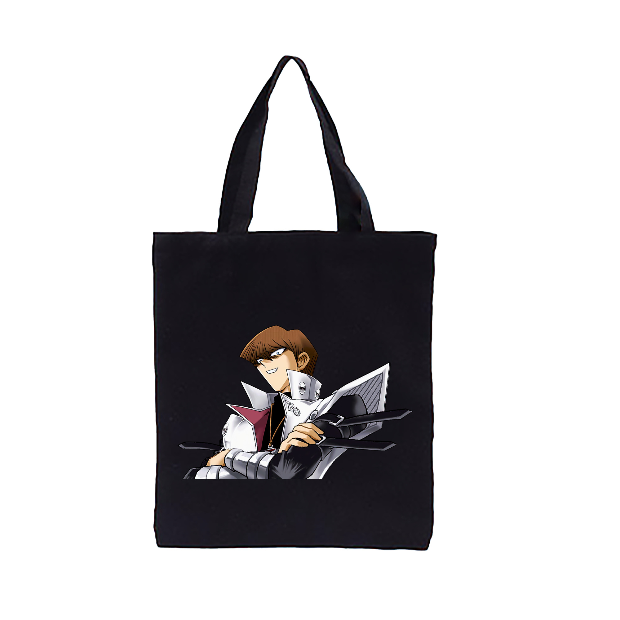 （画像用） 遊☆戯☆王 Yu-Gi-Oh! 縦型キャンバス生地手提げバッグ　トートバッグ