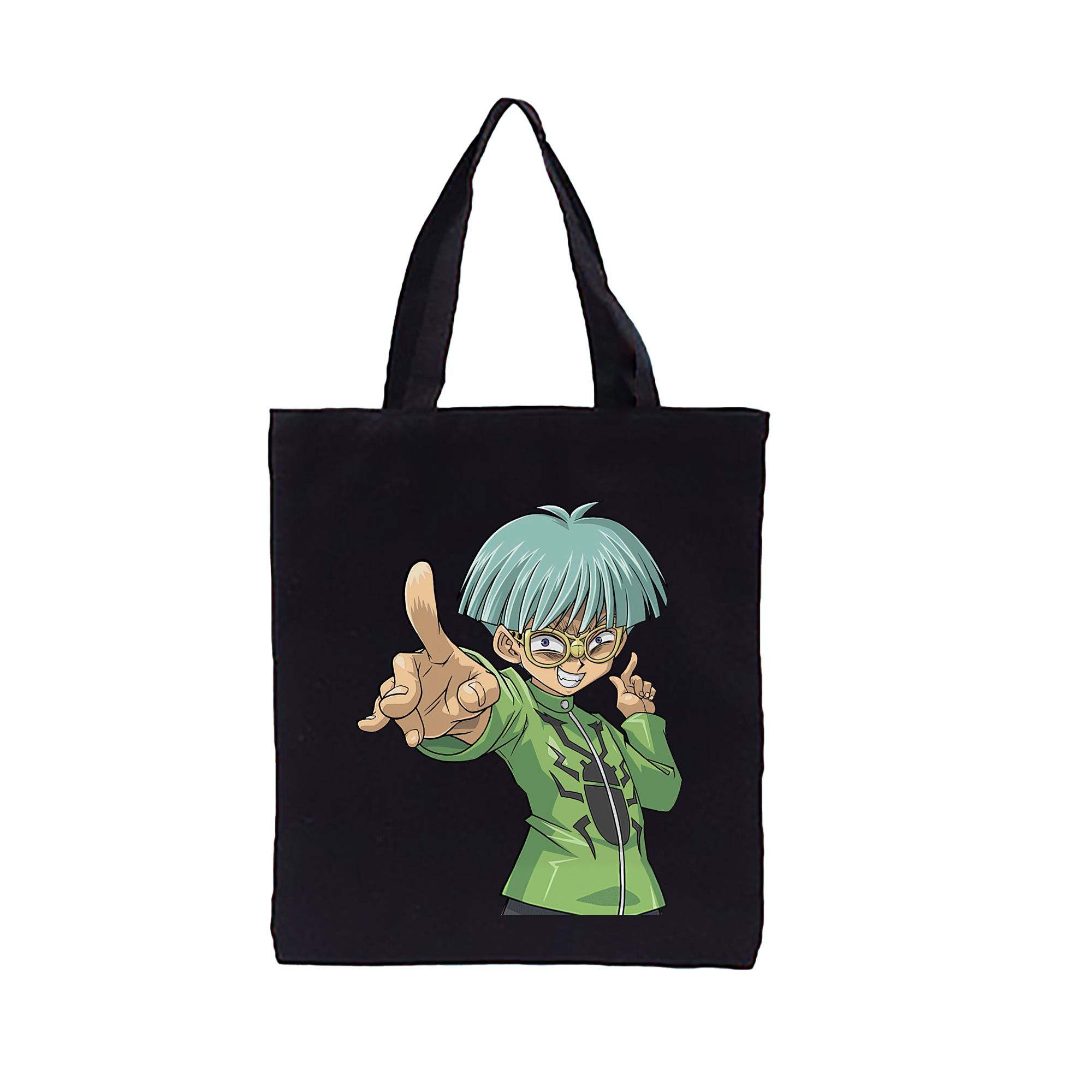 （画像用） 遊☆戯☆王 Yu-Gi-Oh! 縦型キャンバス生地手提げバッグ　トートバッグ