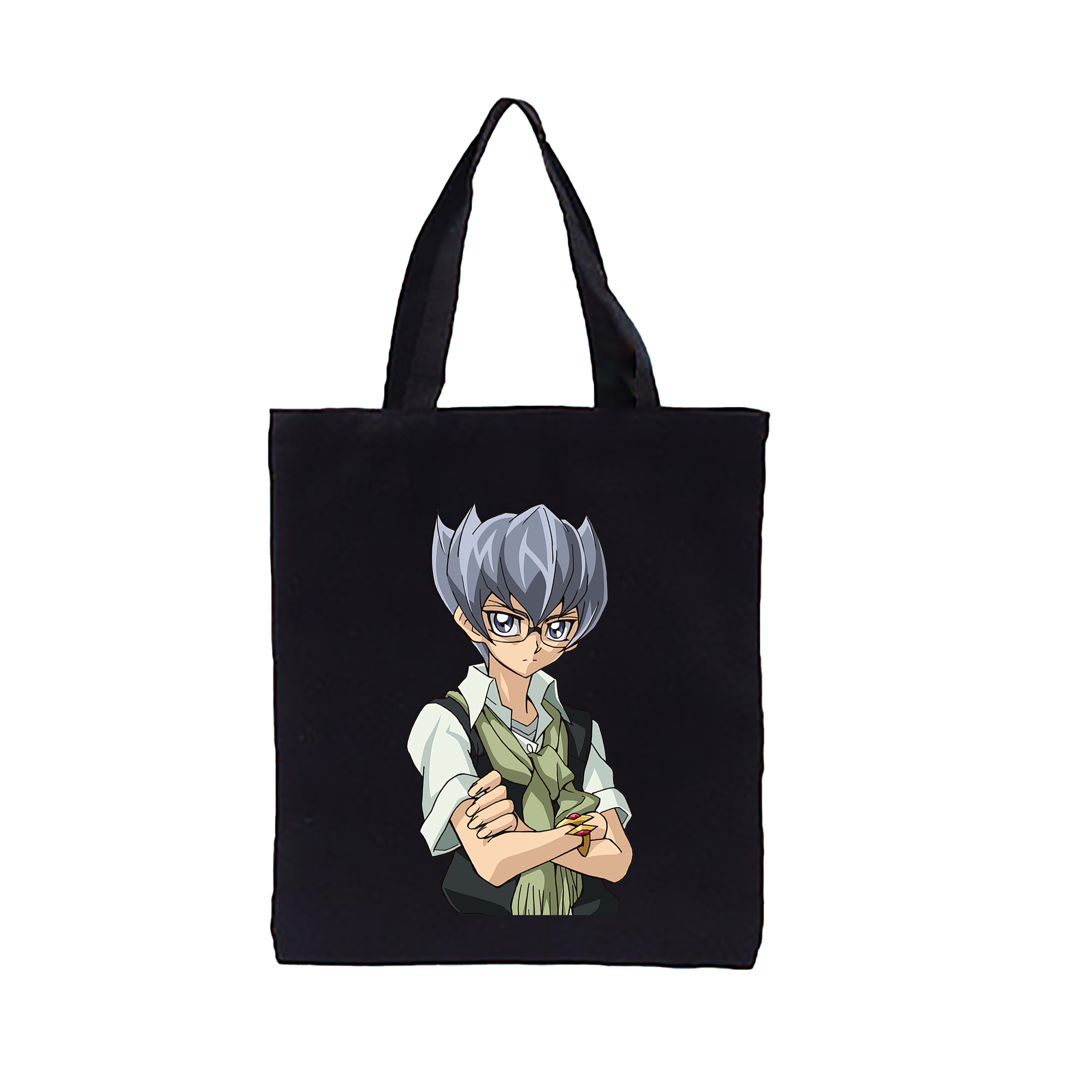 （画像用） 遊☆戯☆王 Yu-Gi-Oh! 縦型キャンバス生地手提げバッグ　トートバッグ
