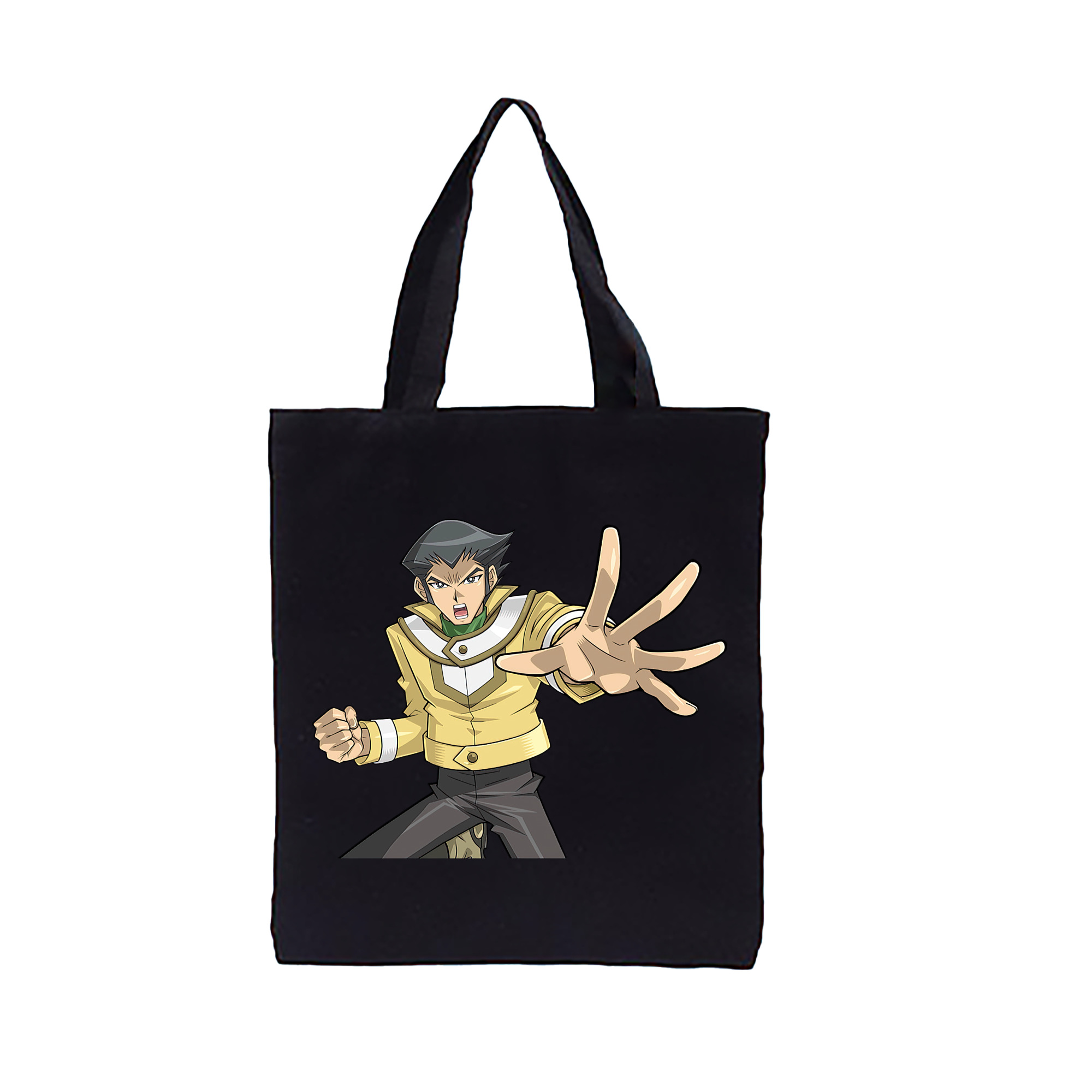（画像用） 遊☆戯☆王 Yu-Gi-Oh! 縦型キャンバス生地手提げバッグ　トートバッグ