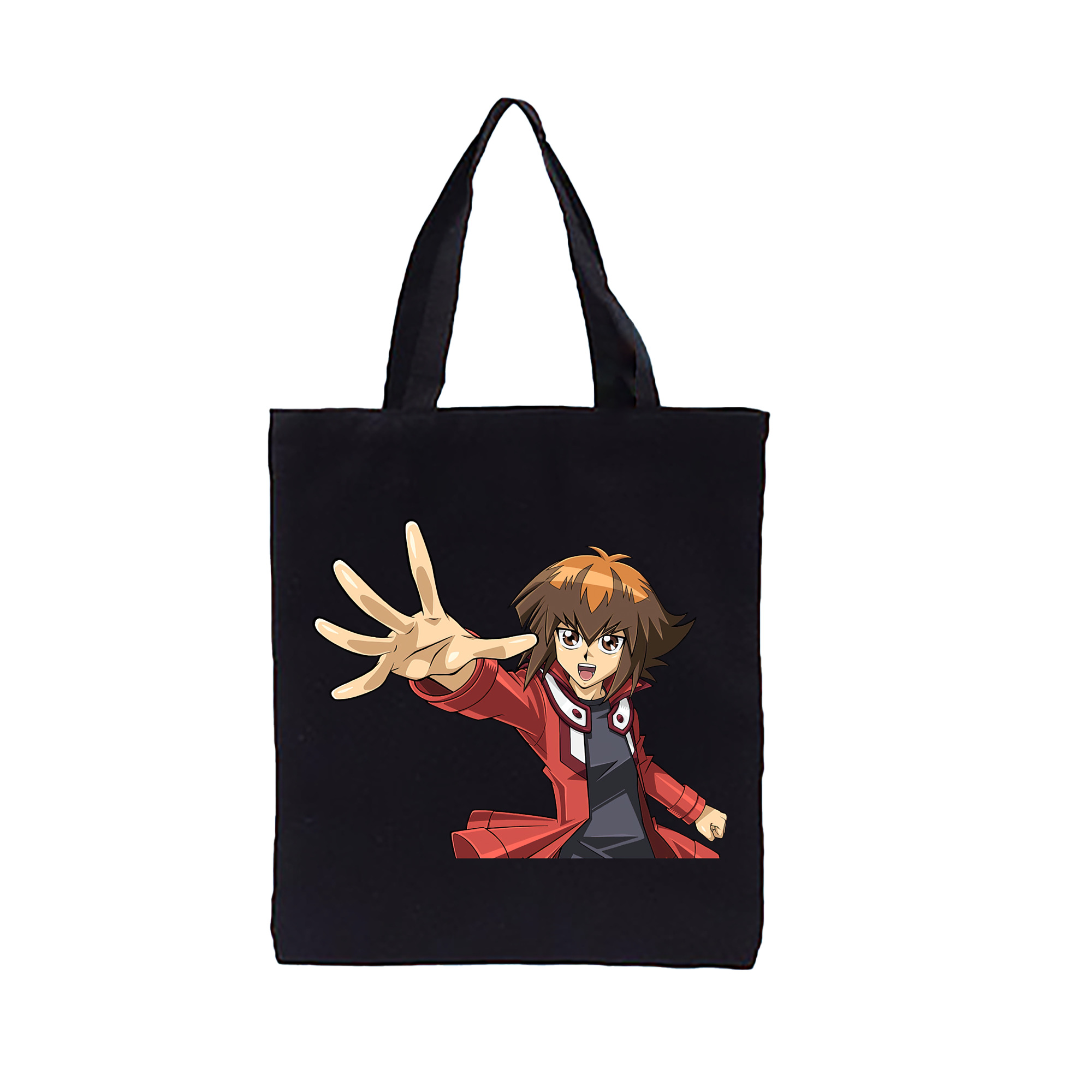（画像用） 遊☆戯☆王 Yu-Gi-Oh! 縦型キャンバス生地手提げバッグ　トートバッグ