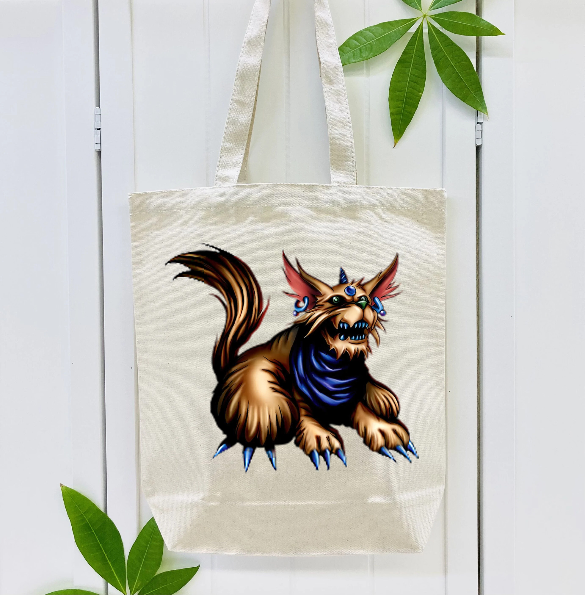 遊☆戯☆王 Yu-Gi-Oh! 縦型キャンバス生地手提げバッグ　トートバッグ