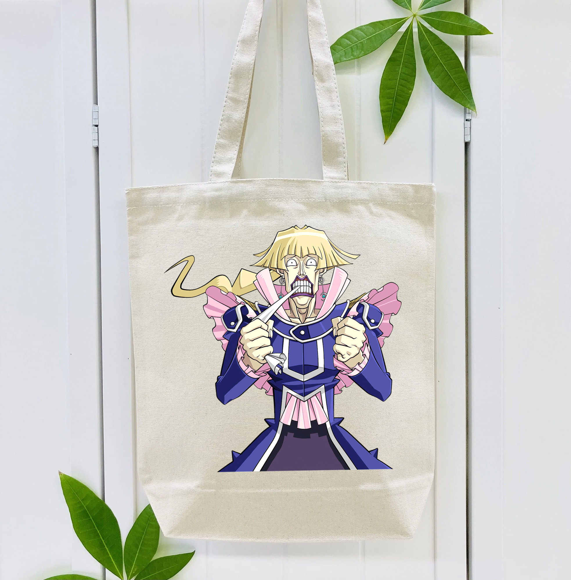 遊☆戯☆王 Yu-Gi-Oh! 縦型キャンバス生地手提げバッグ　トートバッグ