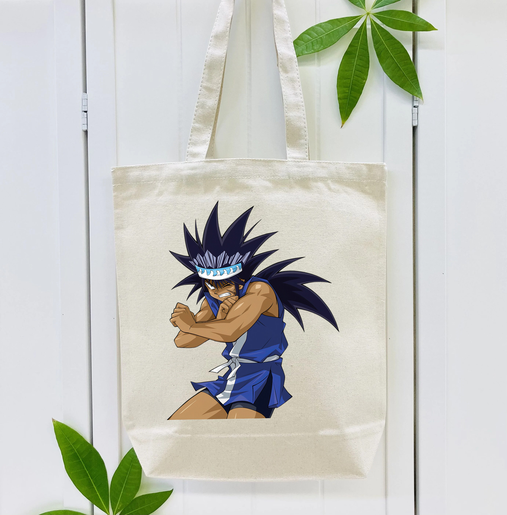 遊☆戯☆王 Yu-Gi-Oh! 縦型キャンバス生地手提げバッグ　トートバッグ