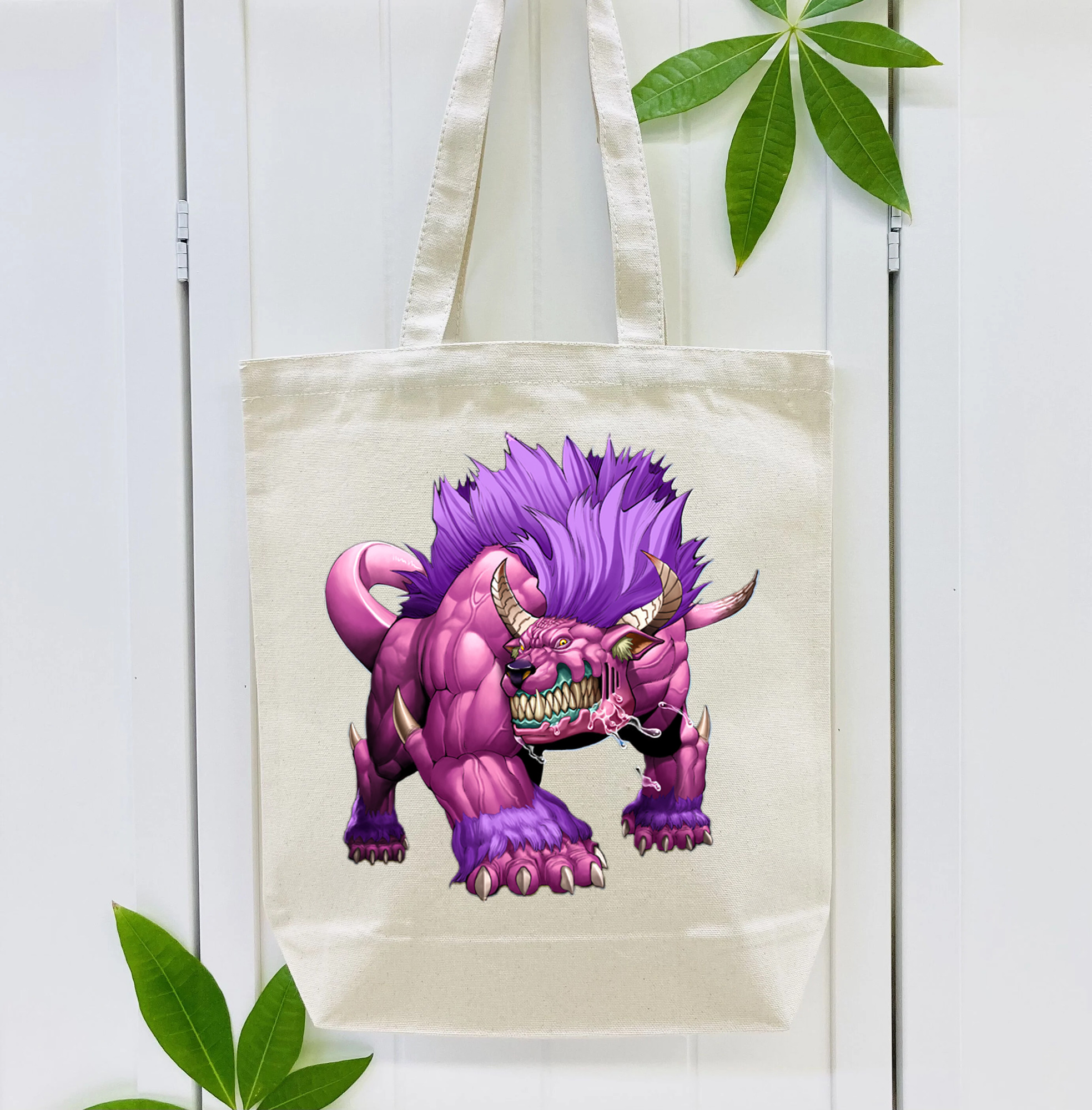 遊☆戯☆王 Yu-Gi-Oh! 縦型キャンバス生地手提げバッグ　トートバッグ