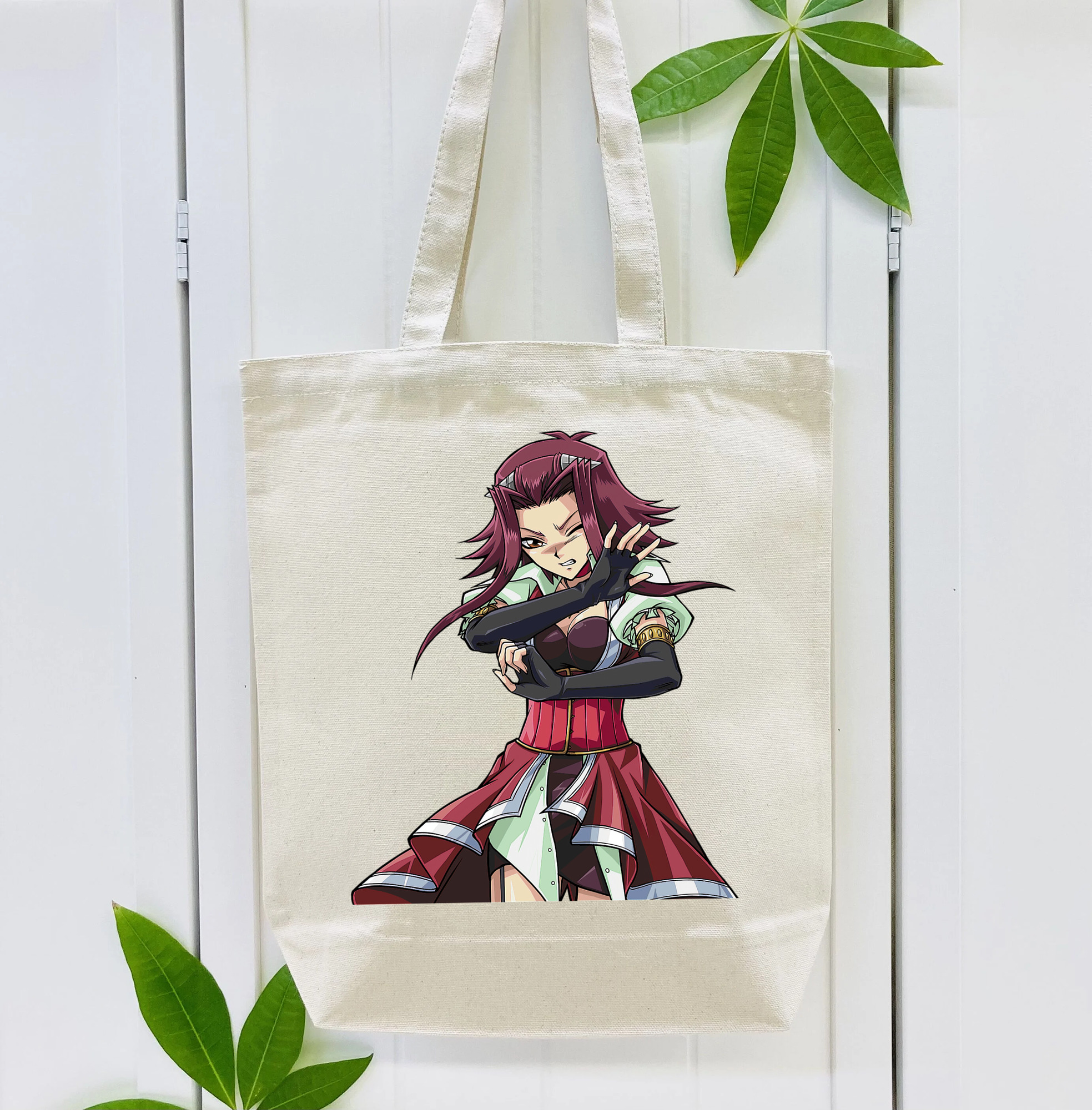 遊☆戯☆王 Yu-Gi-Oh! 縦型キャンバス生地手提げバッグ　トートバッグ