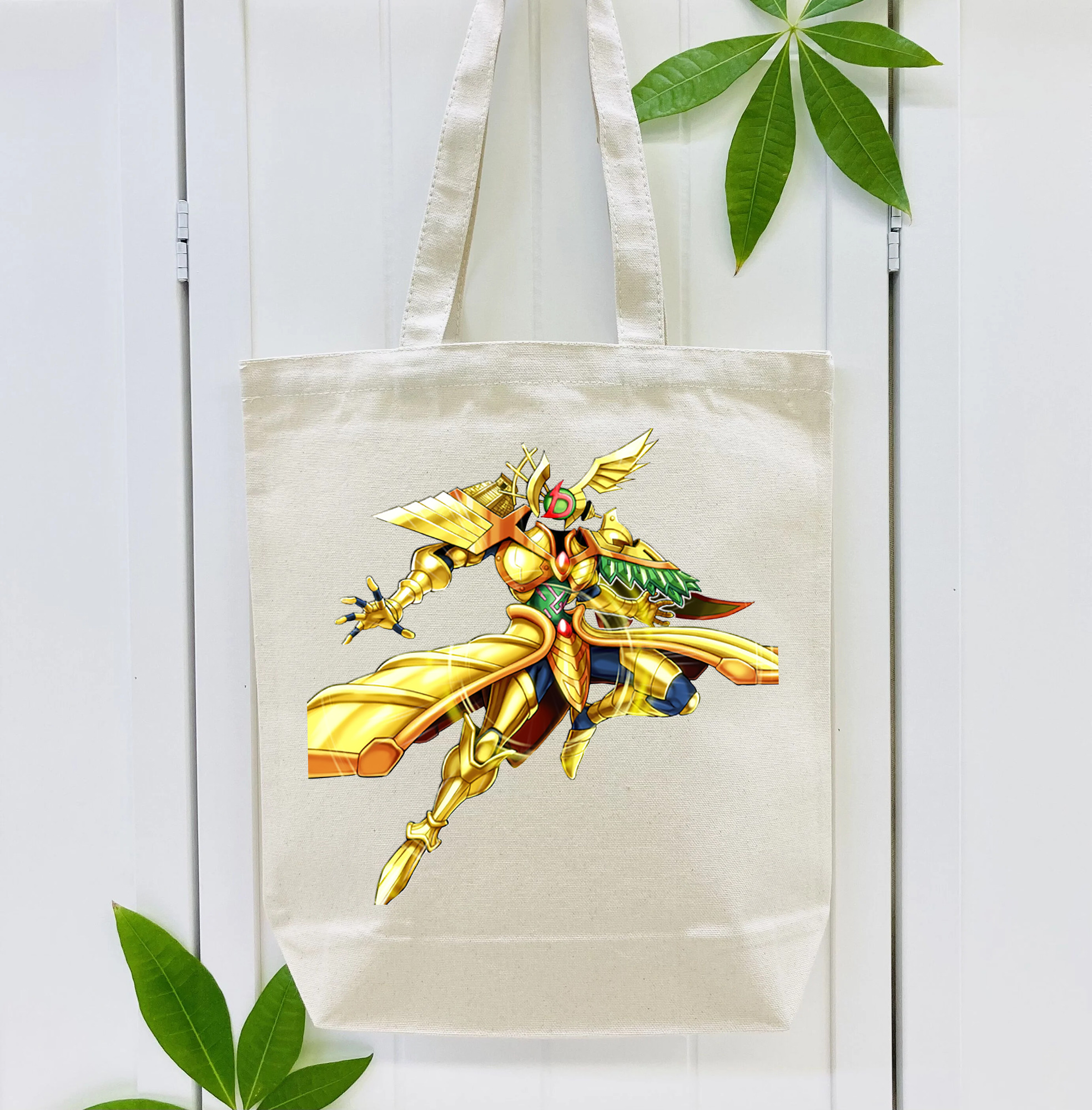 遊☆戯☆王 Yu-Gi-Oh! 縦型キャンバス生地手提げバッグ　トートバッグ