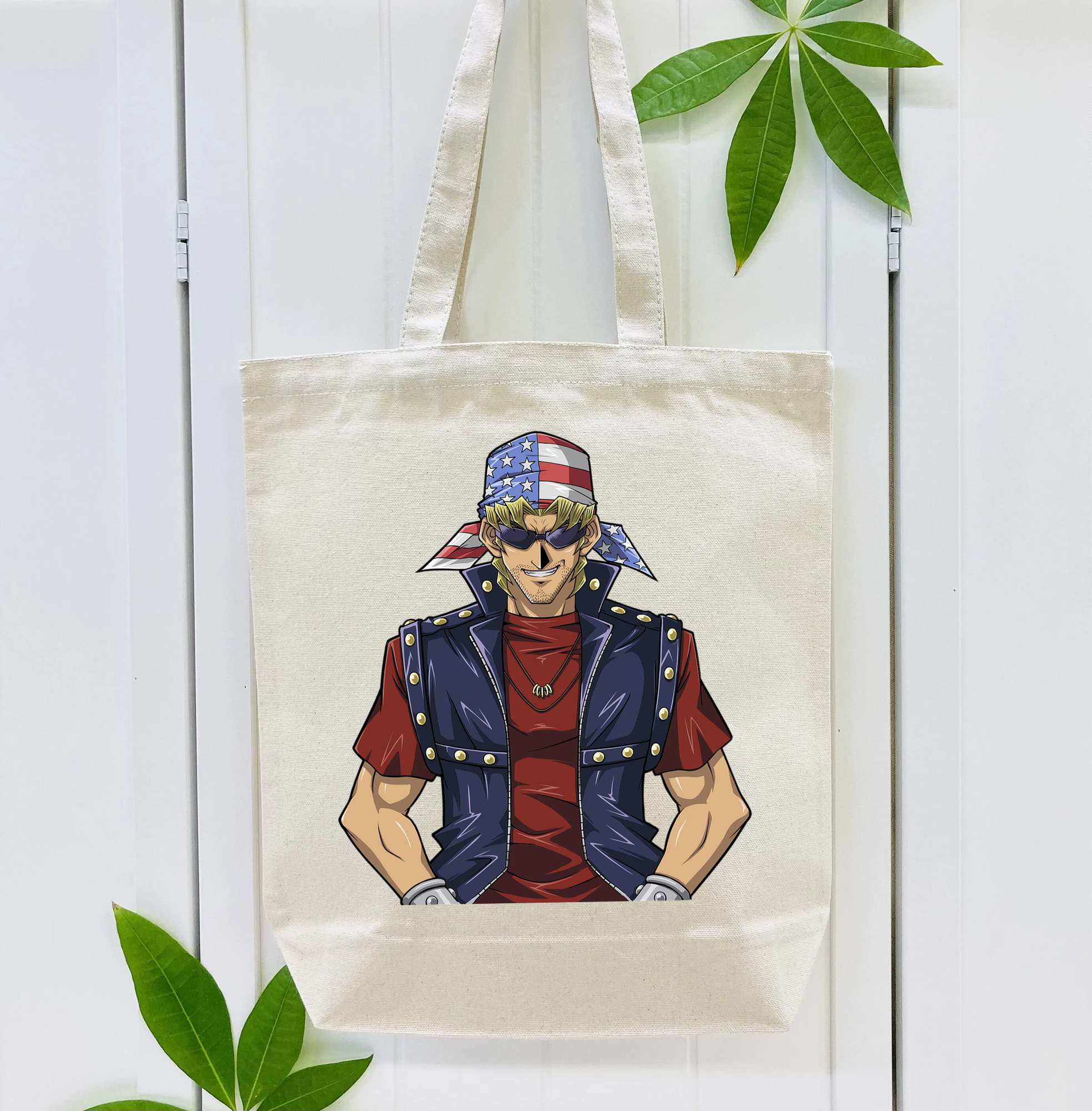 遊☆戯☆王 Yu-Gi-Oh! 縦型キャンバス生地手提げバッグ　トートバッグ