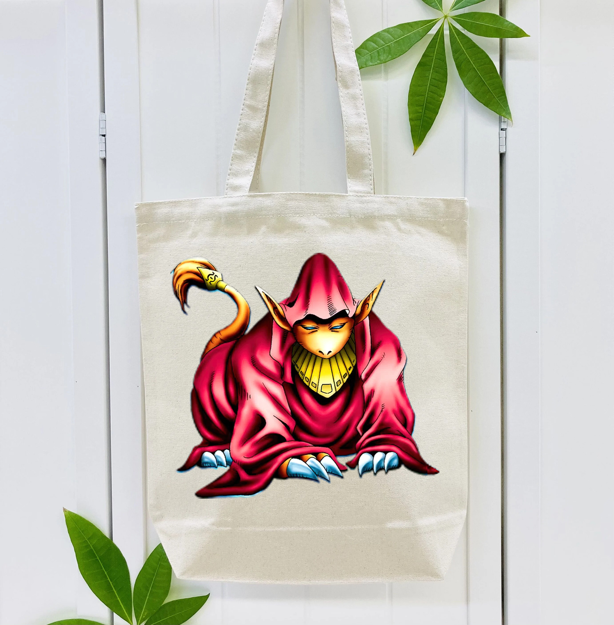 遊☆戯☆王 Yu-Gi-Oh! 縦型キャンバス生地手提げバッグ　トートバッグ