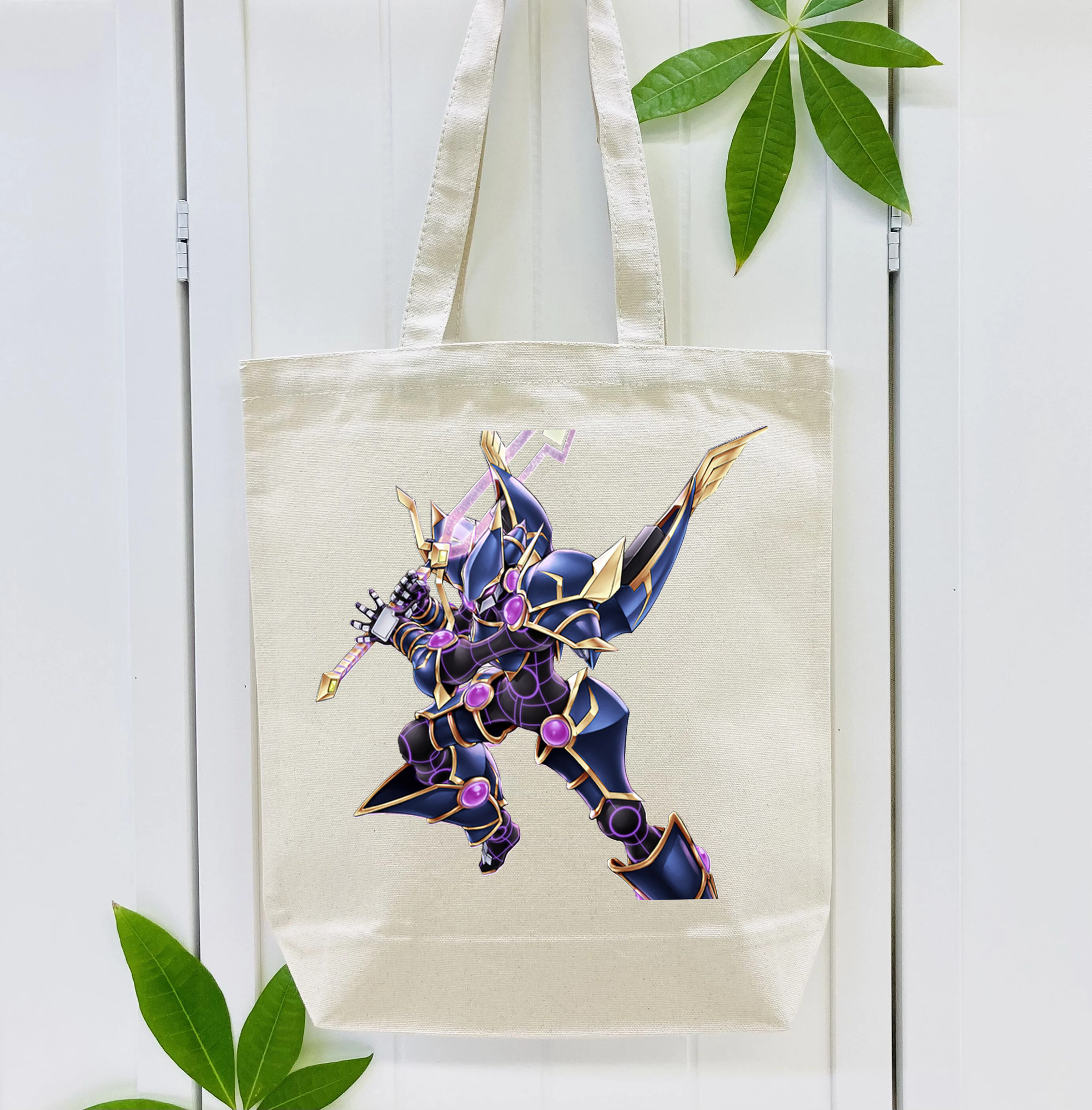 遊☆戯☆王 Yu-Gi-Oh! 縦型キャンバス生地手提げバッグ　トートバッグ