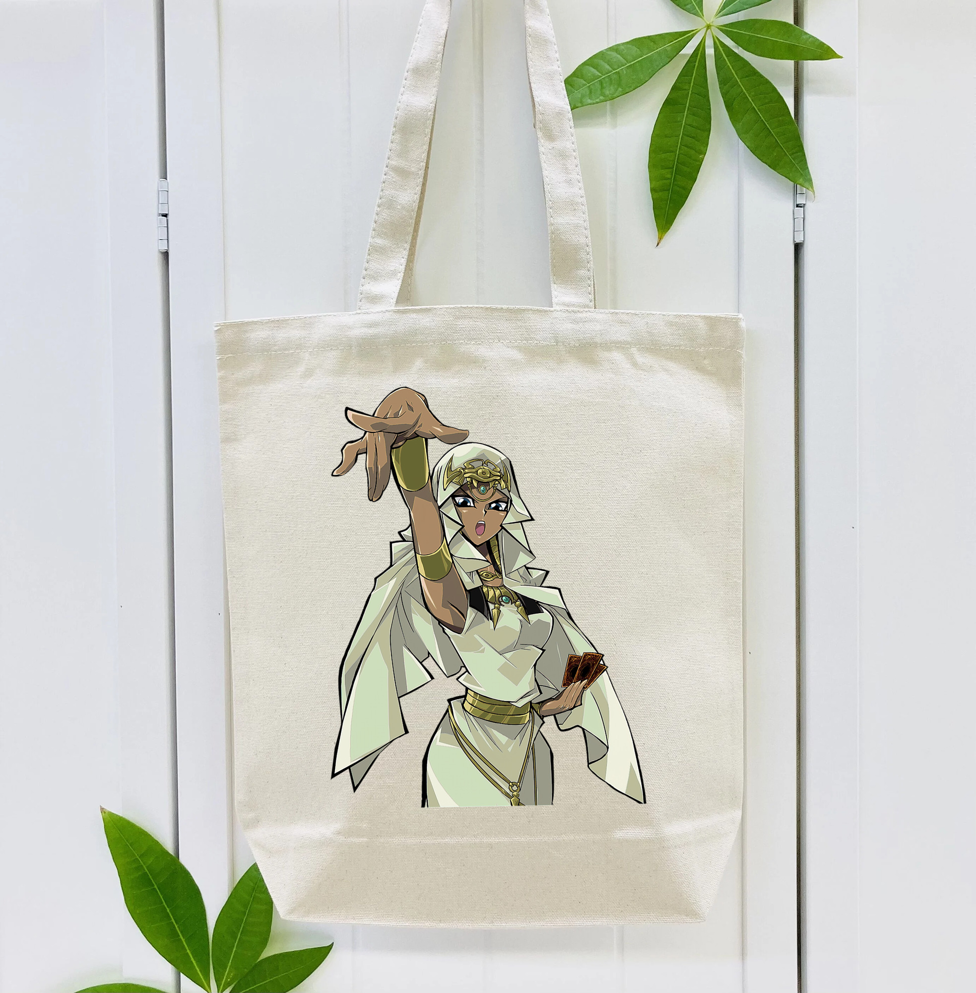 遊☆戯☆王 Yu-Gi-Oh! 縦型キャンバス生地手提げバッグ　トートバッグ