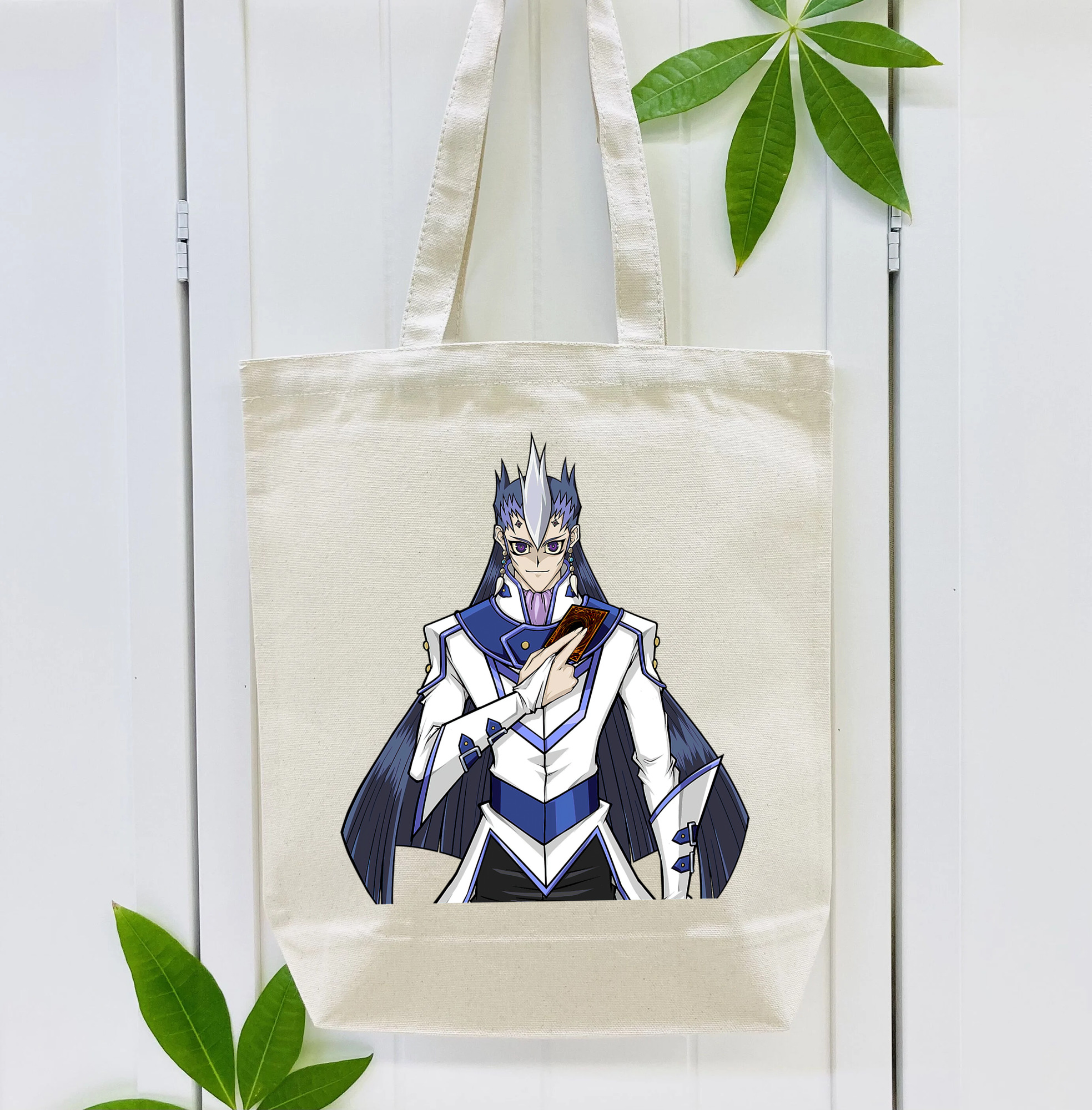 遊☆戯☆王 Yu-Gi-Oh! 縦型キャンバス生地手提げバッグ　トートバッグ
