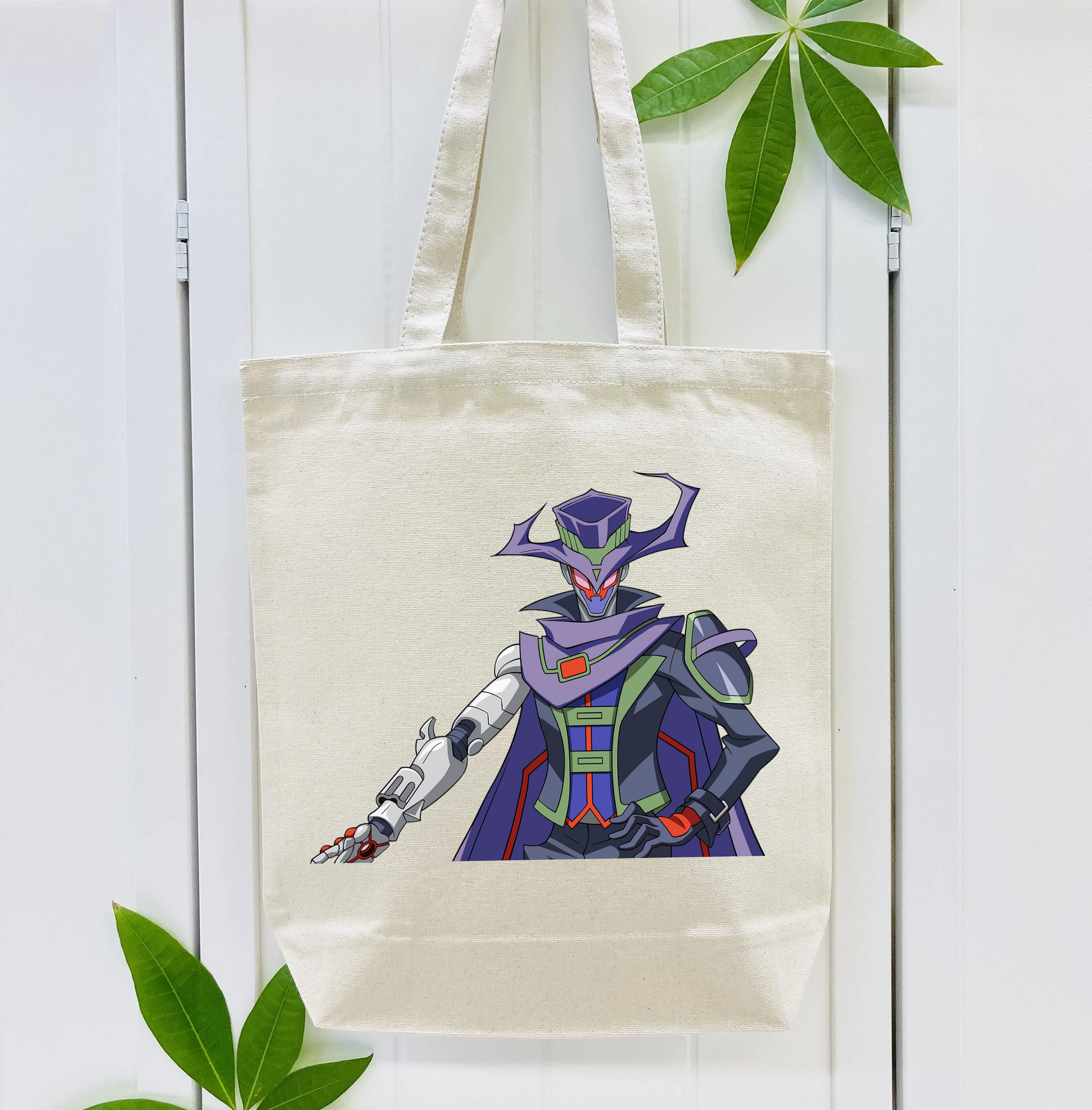 遊☆戯☆王 Yu-Gi-Oh! 縦型キャンバス生地手提げバッグ　トートバッグ