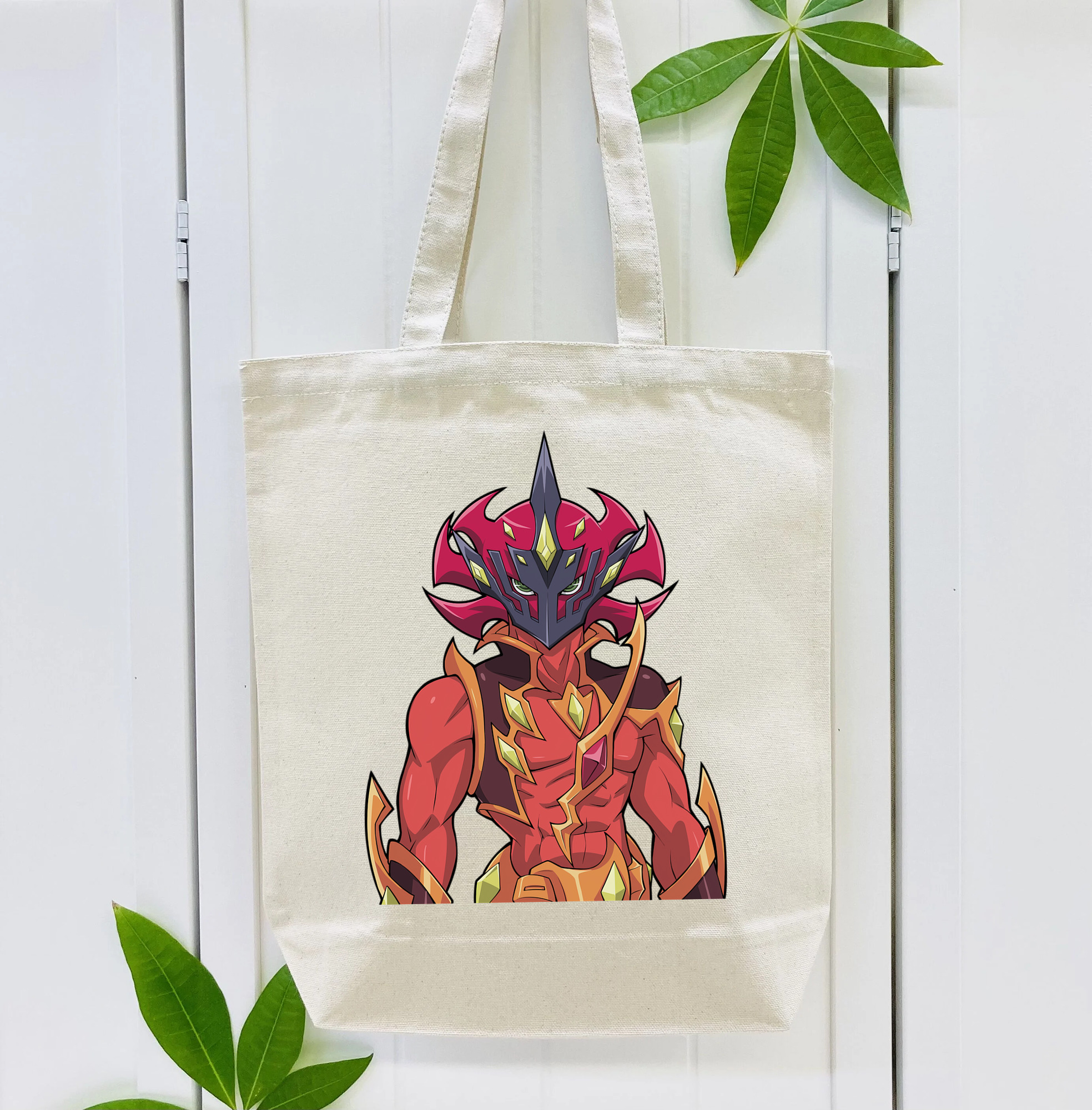 遊☆戯☆王 Yu-Gi-Oh! 縦型キャンバス生地手提げバッグ　トートバッグ