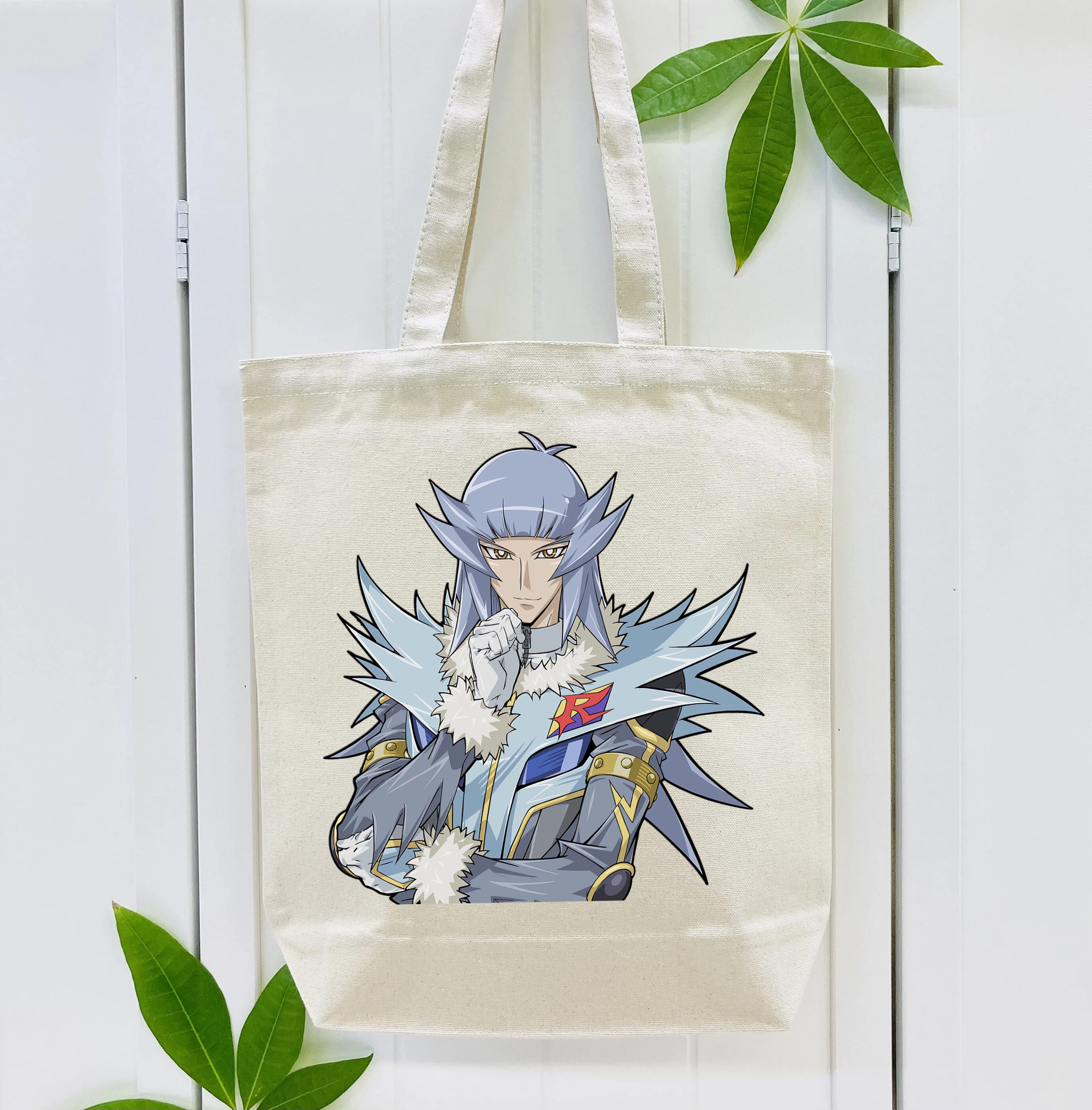遊☆戯☆王 Yu-Gi-Oh! 縦型キャンバス生地手提げバッグ　トートバッグ