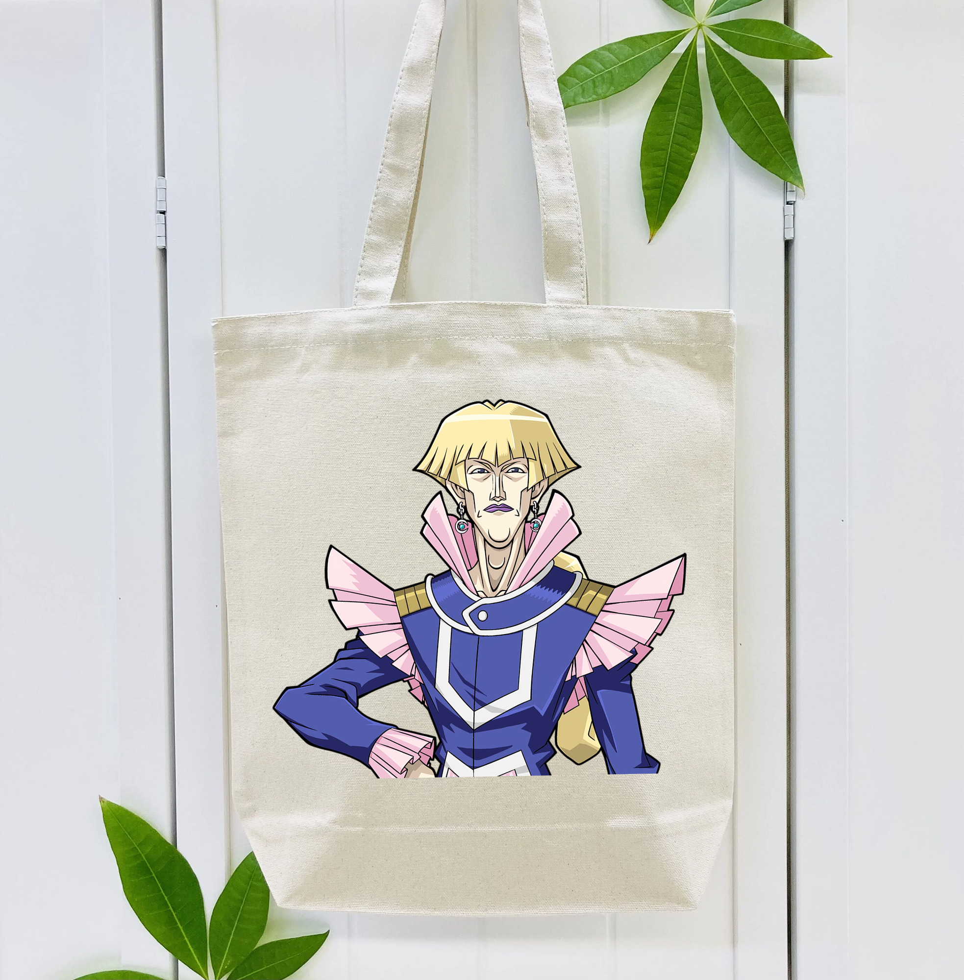 遊☆戯☆王 Yu-Gi-Oh! 縦型キャンバス生地手提げバッグ　トートバッグ