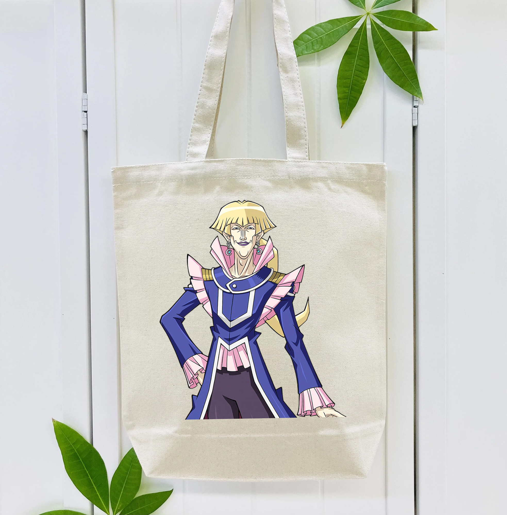 遊☆戯☆王 Yu-Gi-Oh! 縦型キャンバス生地手提げバッグ　トートバッグ
