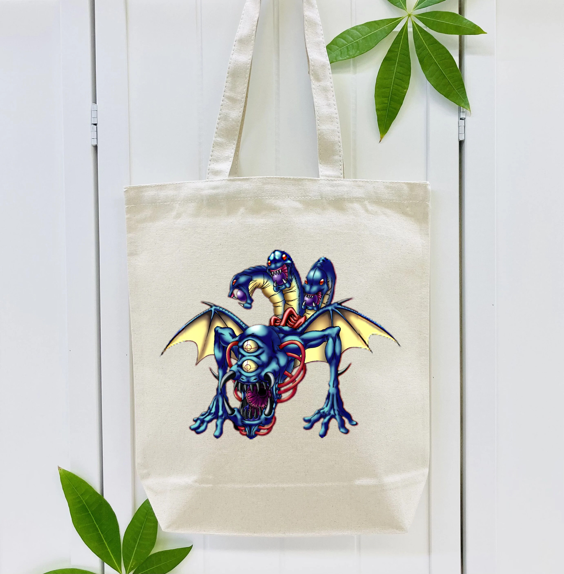 遊☆戯☆王 Yu-Gi-Oh! 縦型キャンバス生地手提げバッグ　トートバッグ