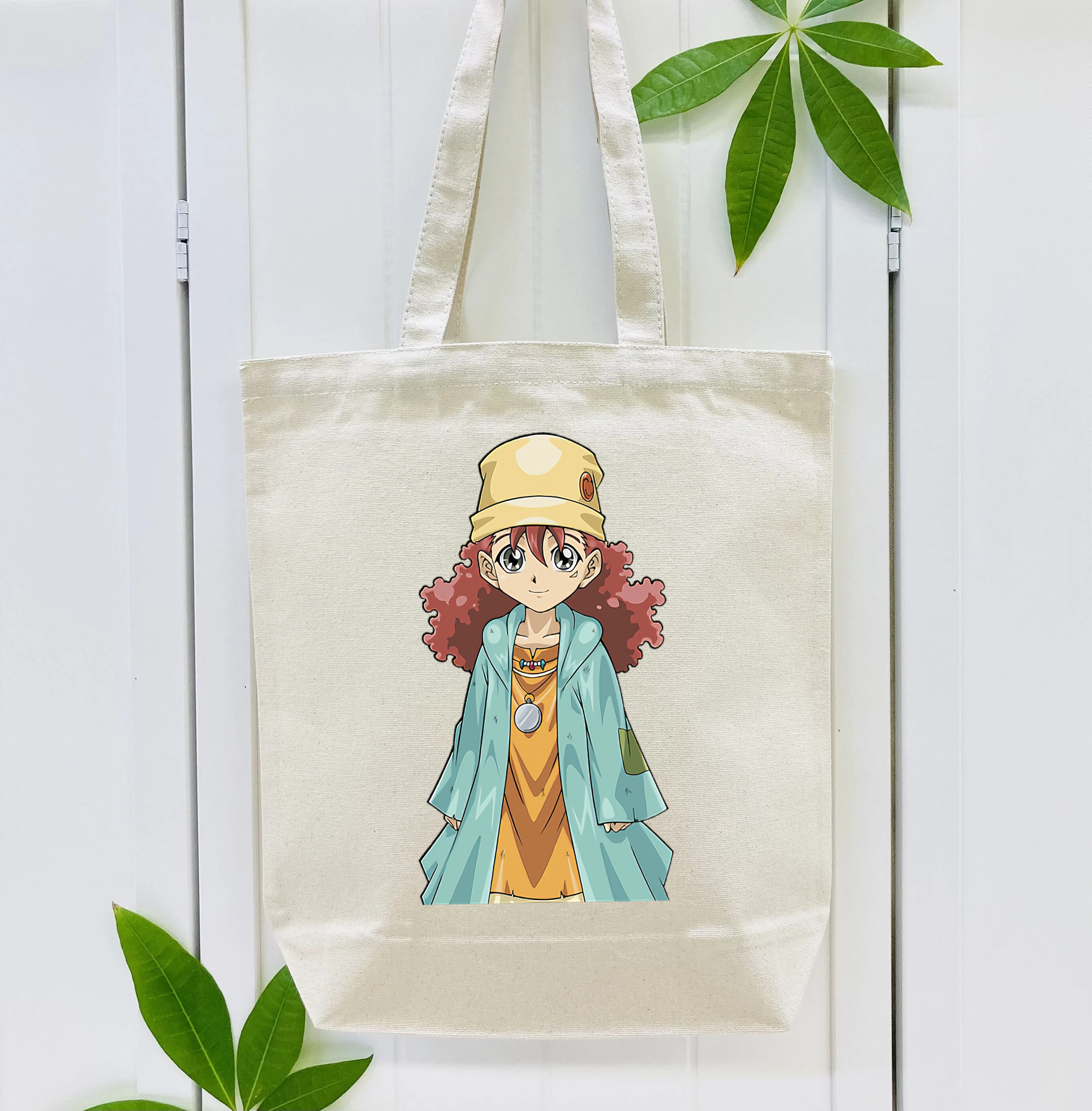 遊☆戯☆王 Yu-Gi-Oh! 縦型キャンバス生地手提げバッグ　トートバッグ