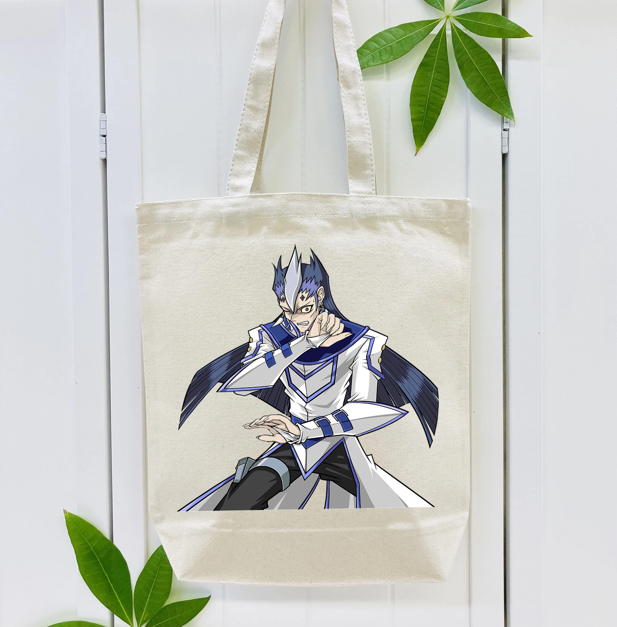 遊☆戯☆王 Yu-Gi-Oh! 縦型キャンバス生地手提げバッグ　トートバッグ