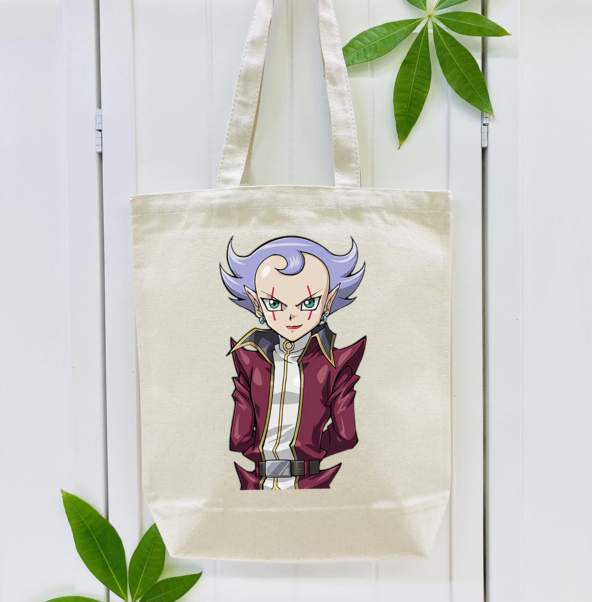 遊☆戯☆王 Yu-Gi-Oh! 縦型キャンバス生地手提げバッグ　トートバッグ