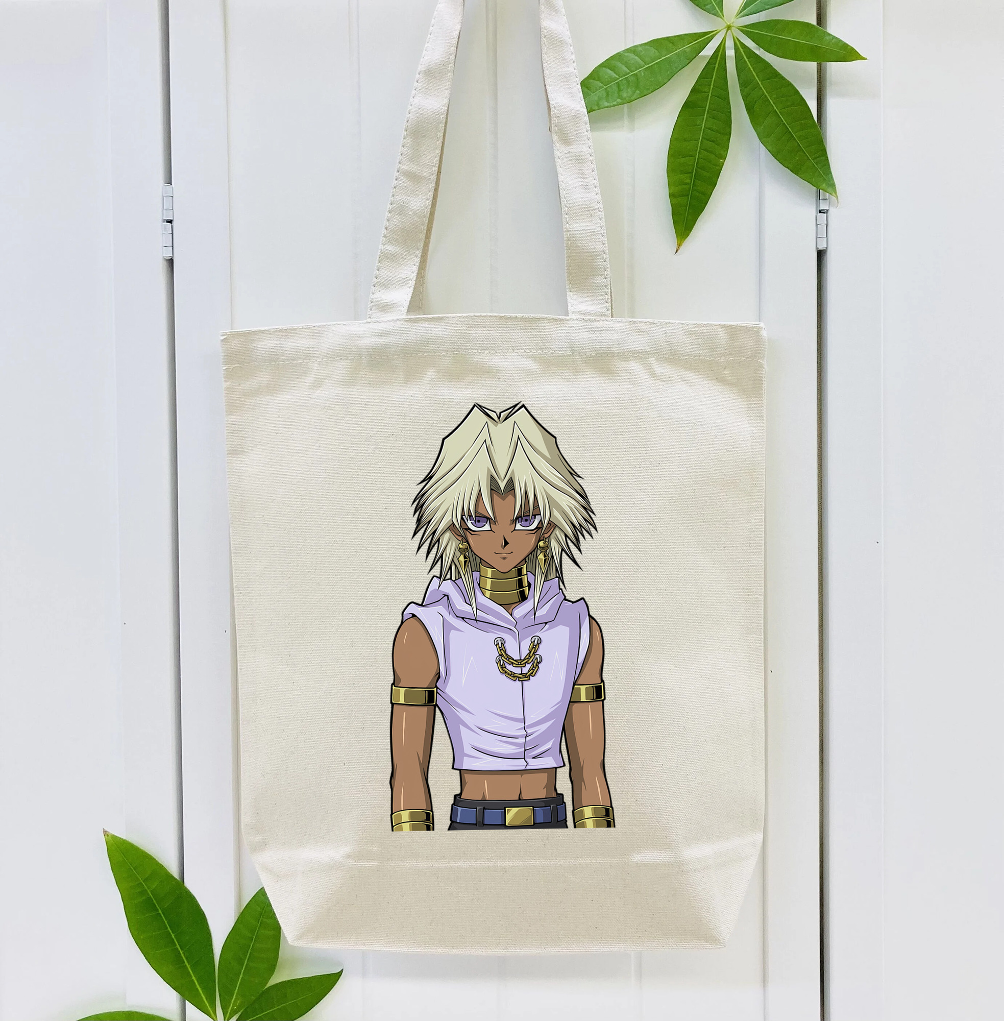遊☆戯☆王 Yu-Gi-Oh! 縦型キャンバス生地手提げバッグ　トートバッグ