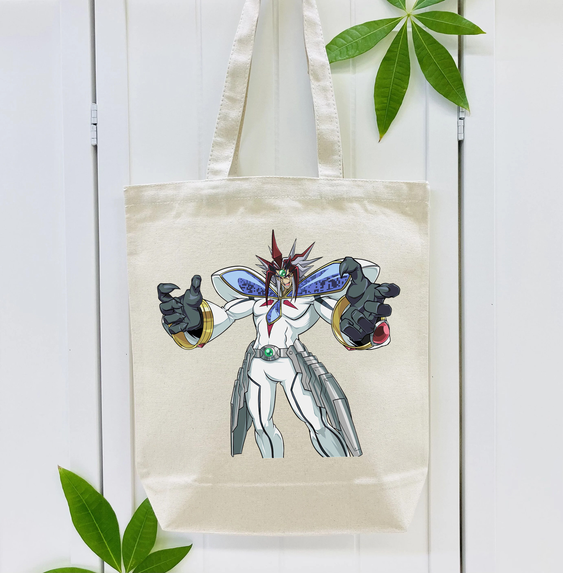 遊☆戯☆王 Yu-Gi-Oh! 縦型キャンバス生地手提げバッグ　トートバッグ