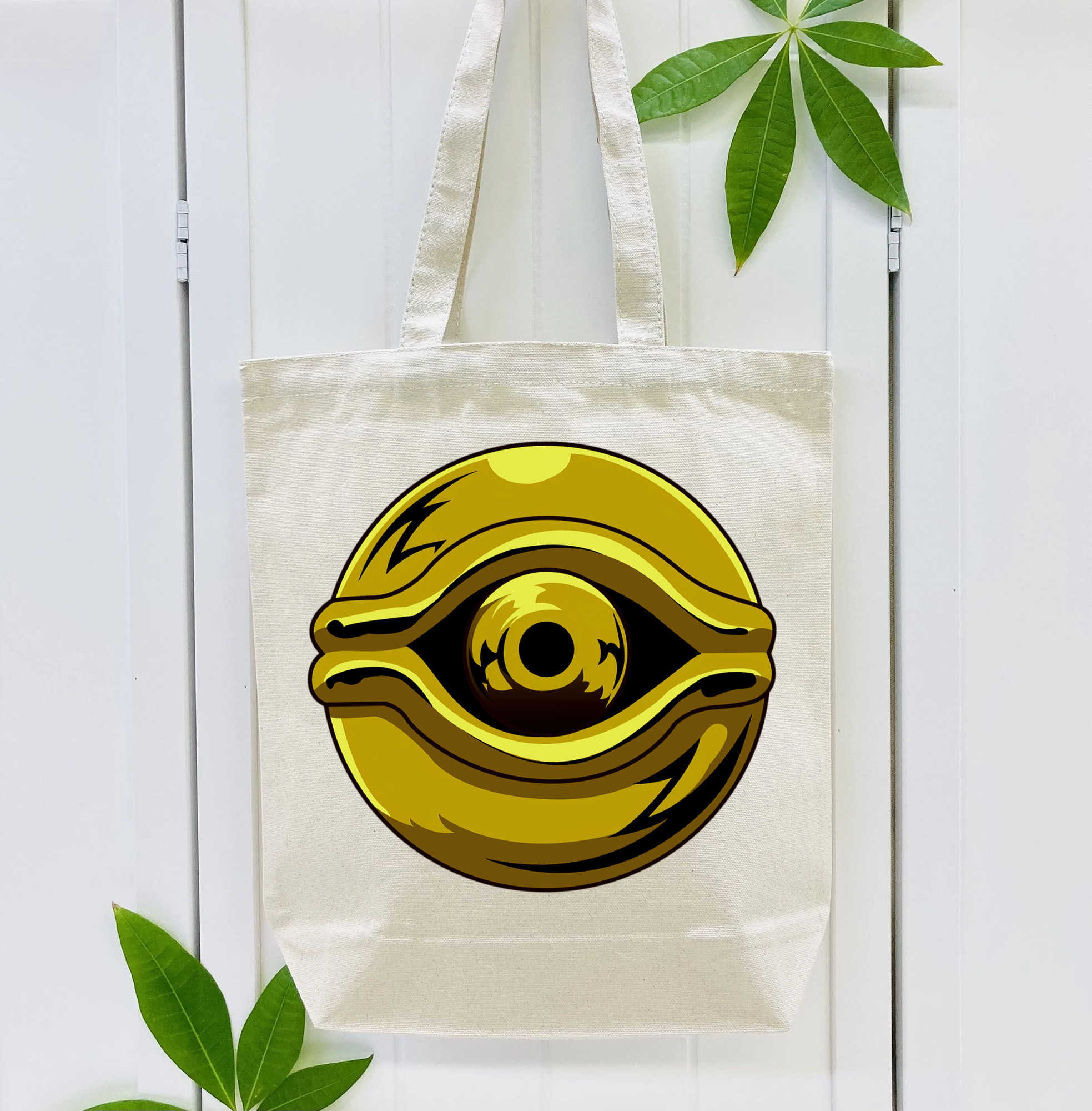 遊☆戯☆王 Yu-Gi-Oh! 縦型キャンバス生地手提げバッグ　トートバッグ