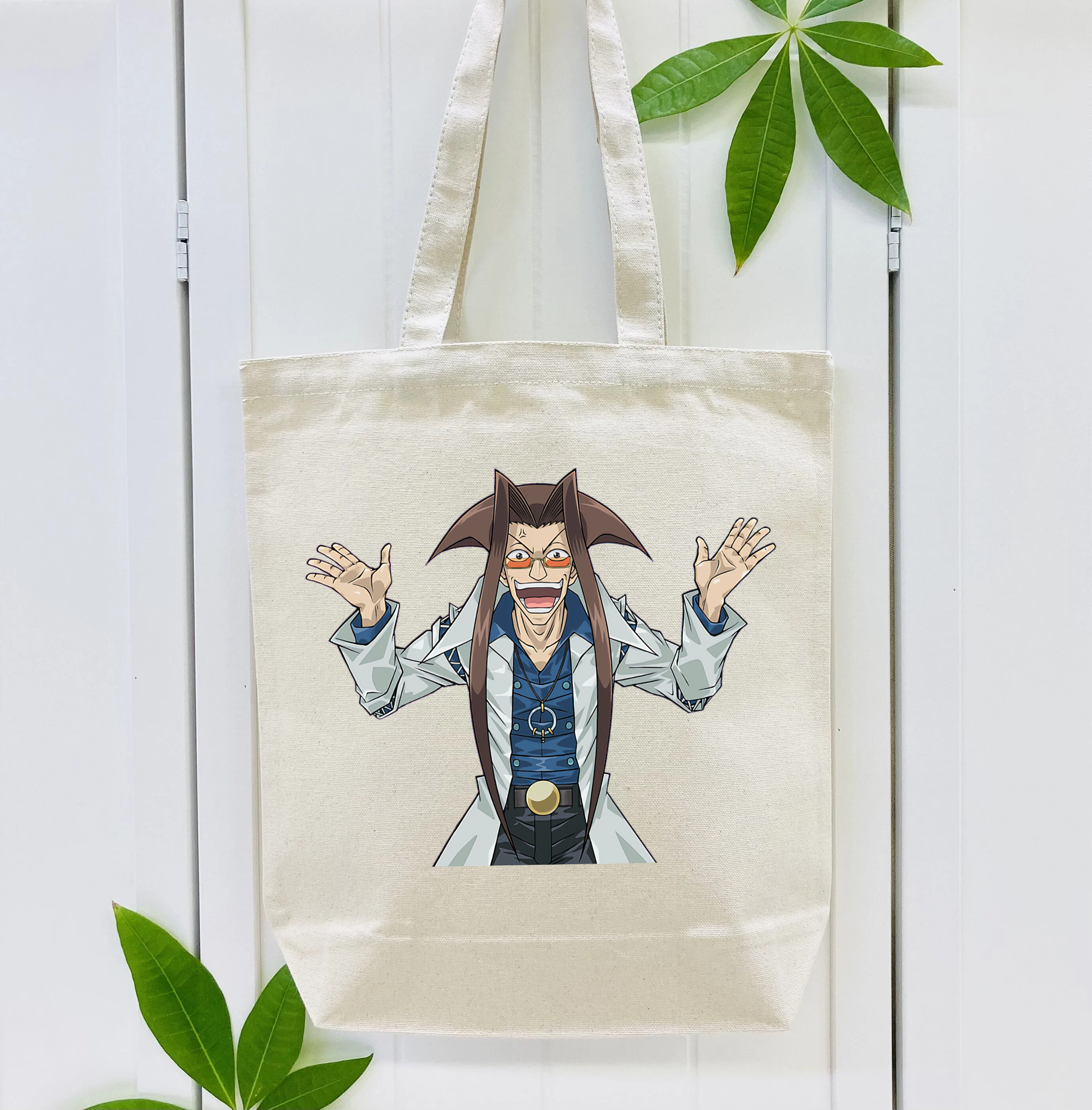 遊☆戯☆王 Yu-Gi-Oh! 縦型キャンバス生地手提げバッグ　トートバッグ