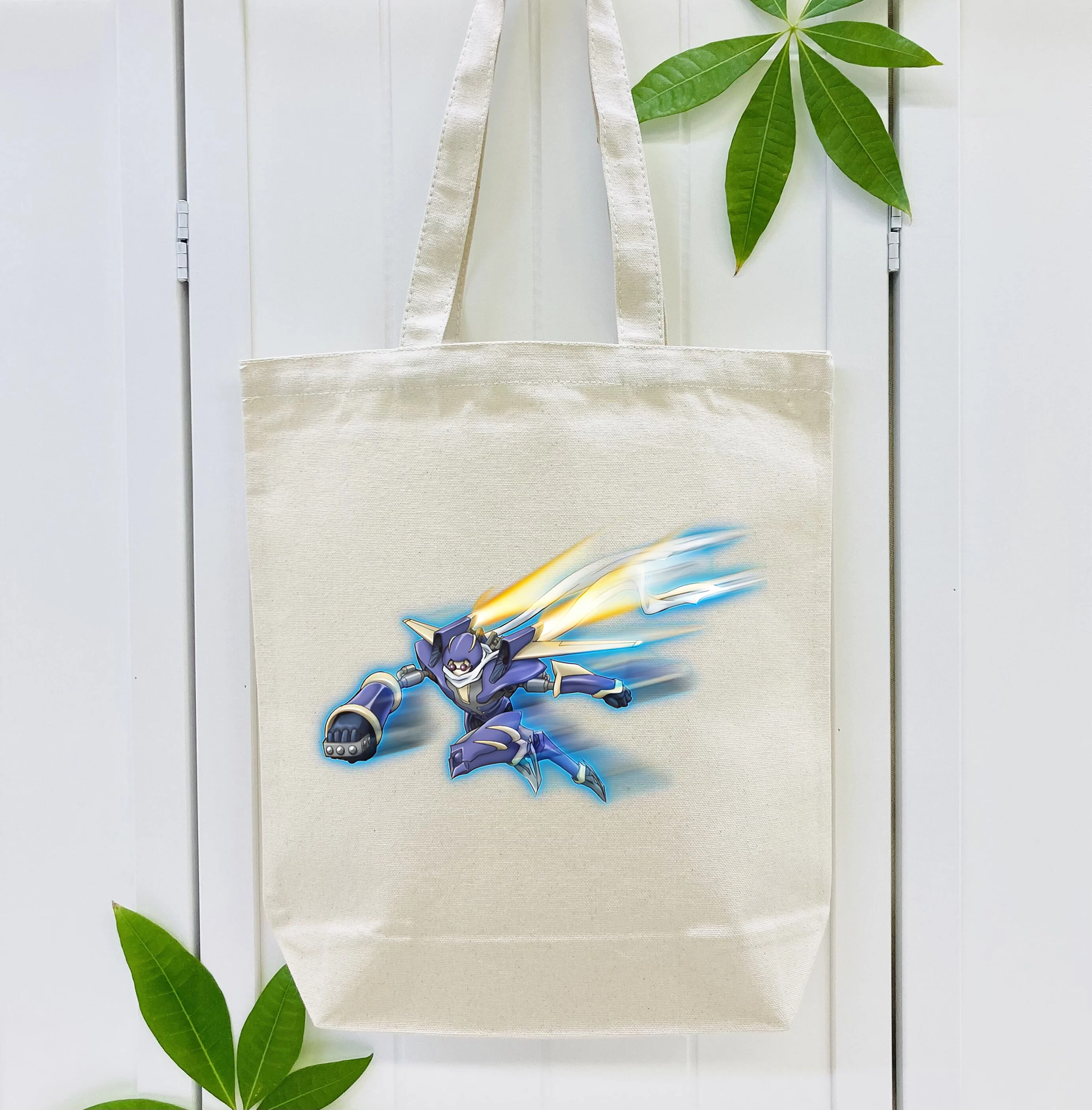 遊☆戯☆王 Yu-Gi-Oh! 縦型キャンバス生地手提げバッグ　トートバッグ