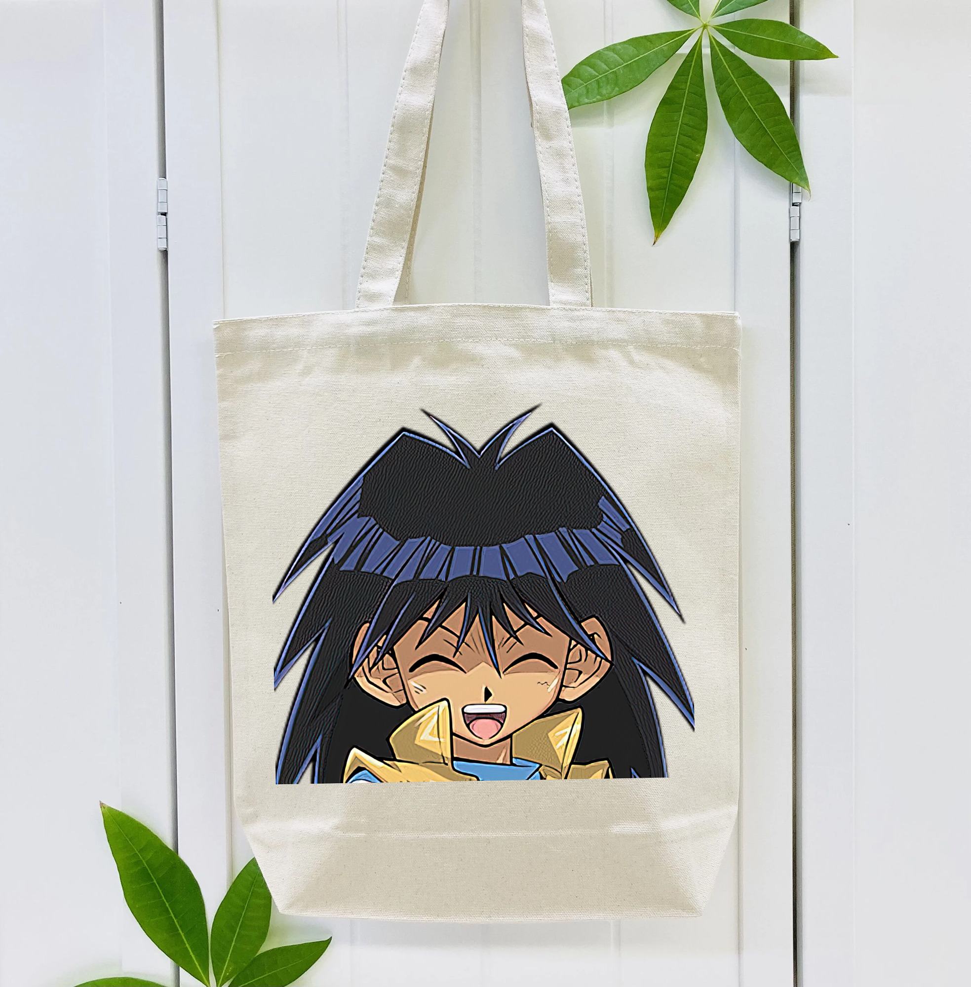 遊☆戯☆王 Yu-Gi-Oh! 縦型キャンバス生地手提げバッグ　トートバッグ