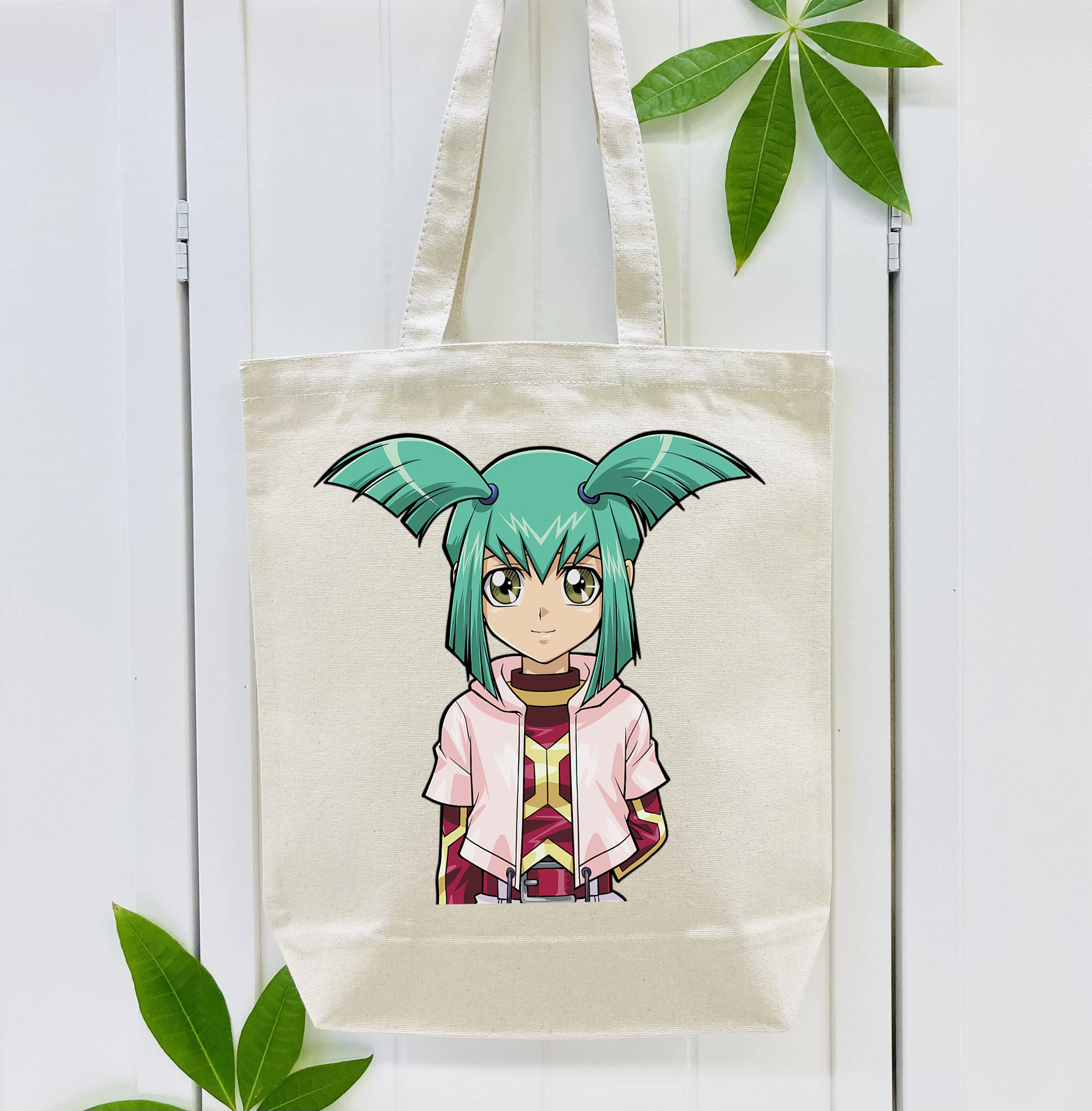 遊☆戯☆王 Yu-Gi-Oh! 縦型キャンバス生地手提げバッグ　トートバッグ