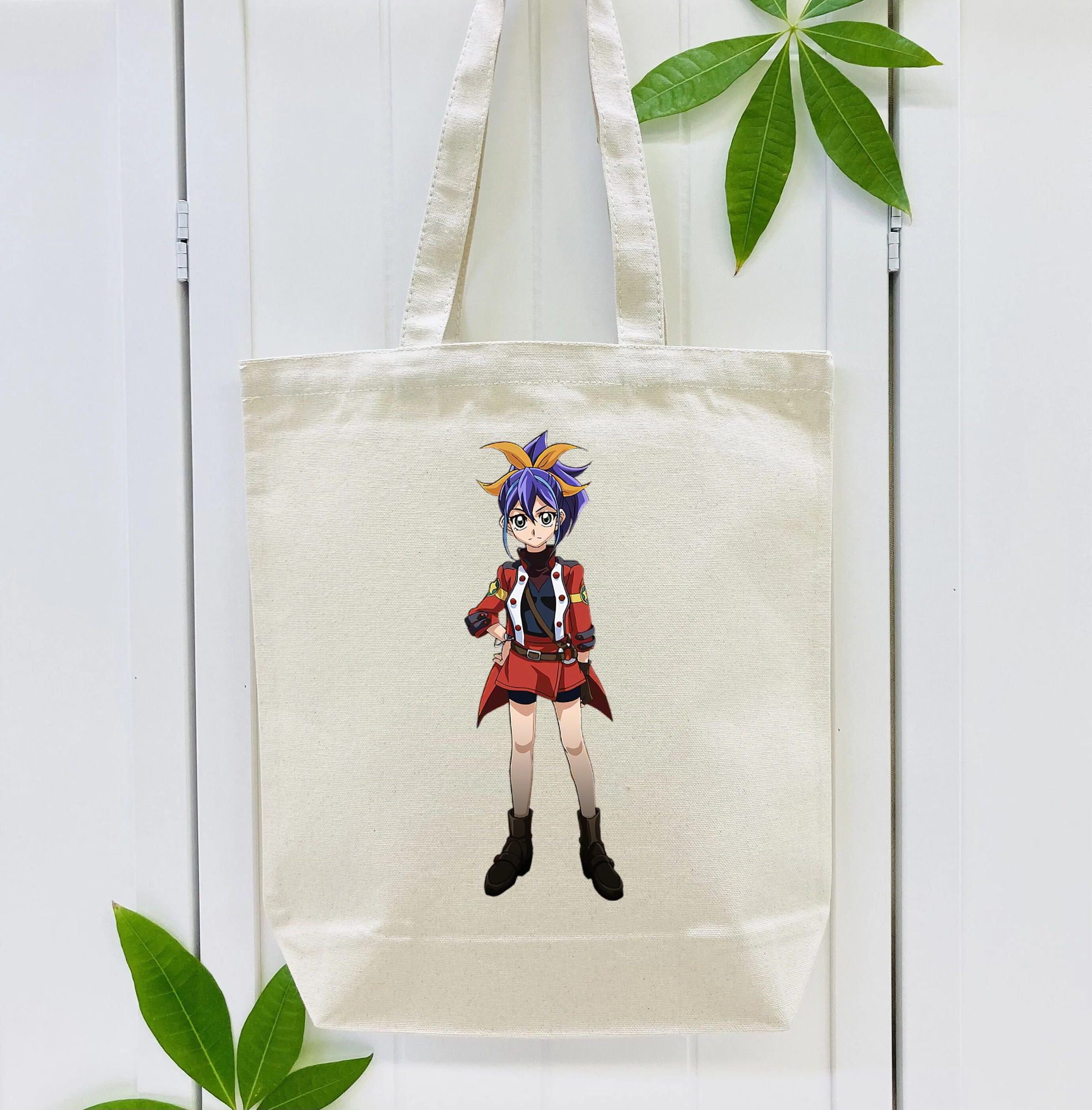 遊☆戯☆王 Yu-Gi-Oh! 縦型キャンバス生地手提げバッグ　トートバッグ
