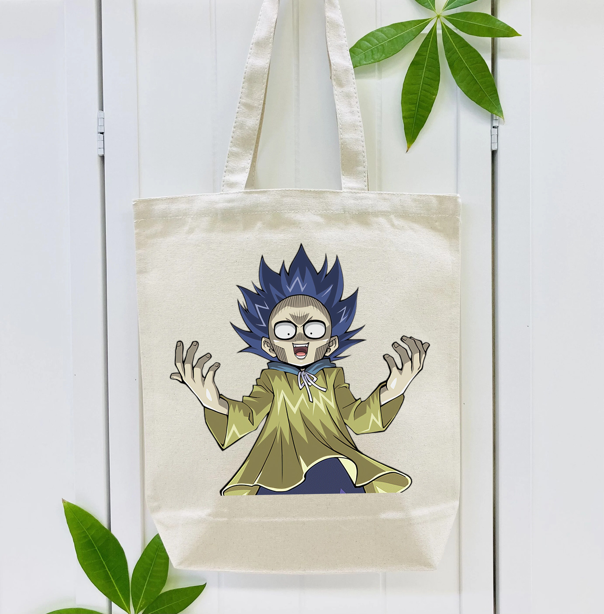 遊☆戯☆王 Yu-Gi-Oh! 縦型キャンバス生地手提げバッグ　トートバッグ