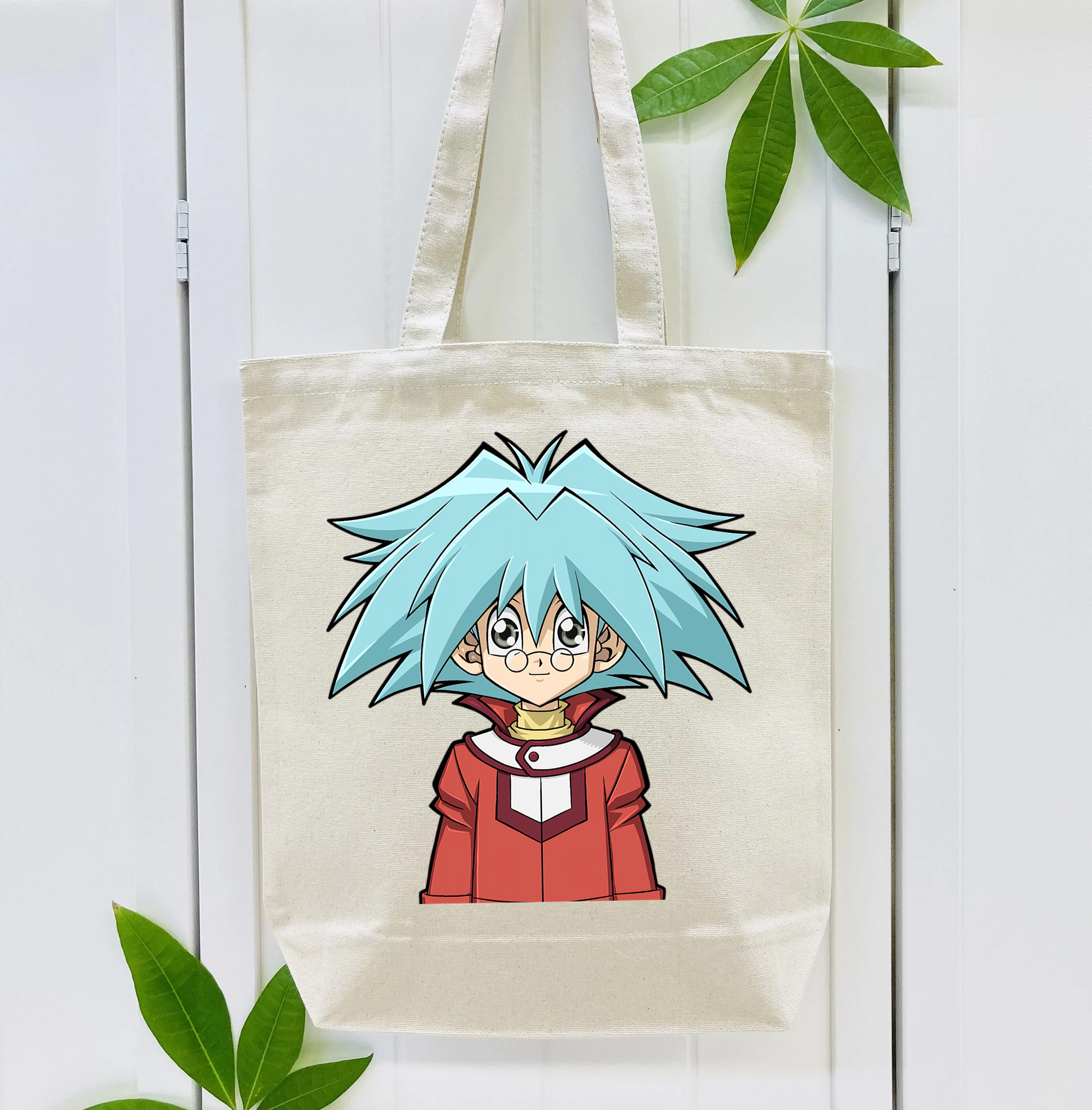 遊☆戯☆王 Yu-Gi-Oh! 縦型キャンバス生地手提げバッグ　トートバッグ