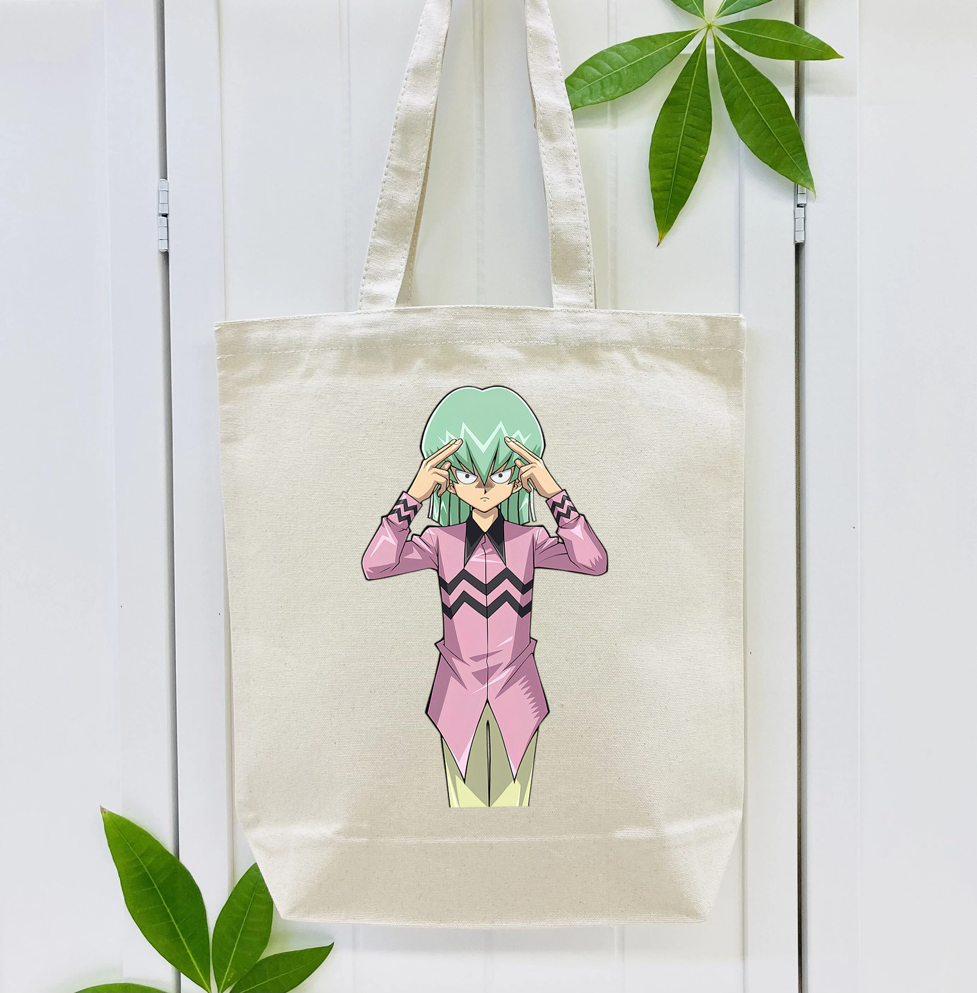 遊☆戯☆王 Yu-Gi-Oh! 縦型キャンバス生地手提げバッグ　トートバッグ