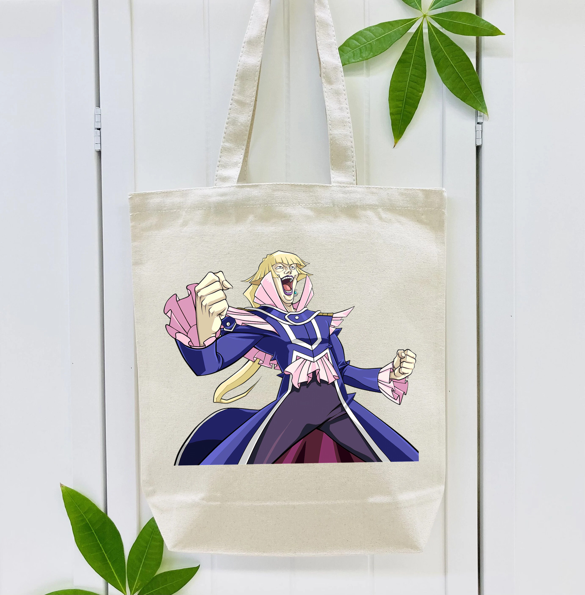 遊☆戯☆王 Yu-Gi-Oh! 縦型キャンバス生地手提げバッグ　トートバッグ